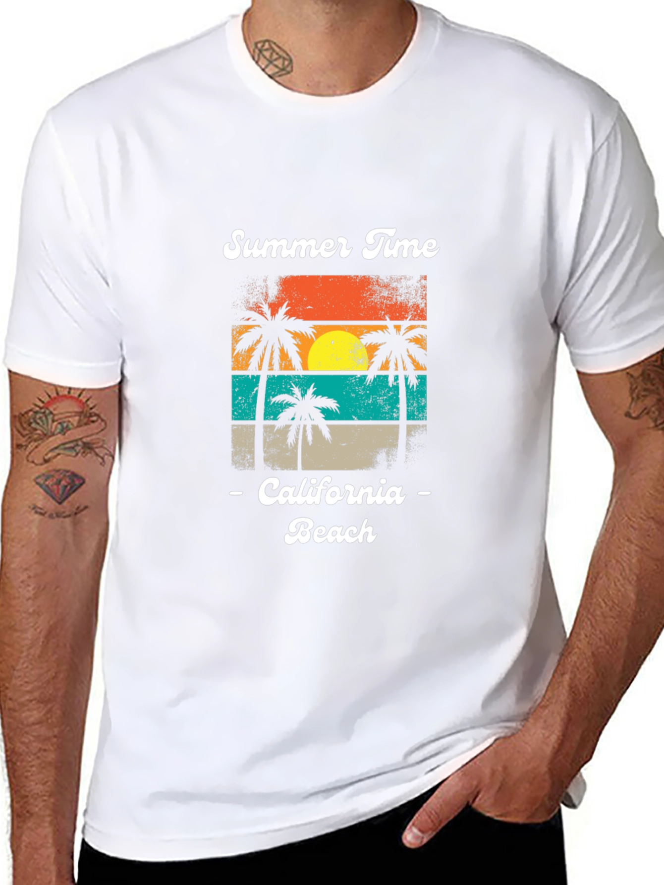 Summer Time California Beach T-Shirt
