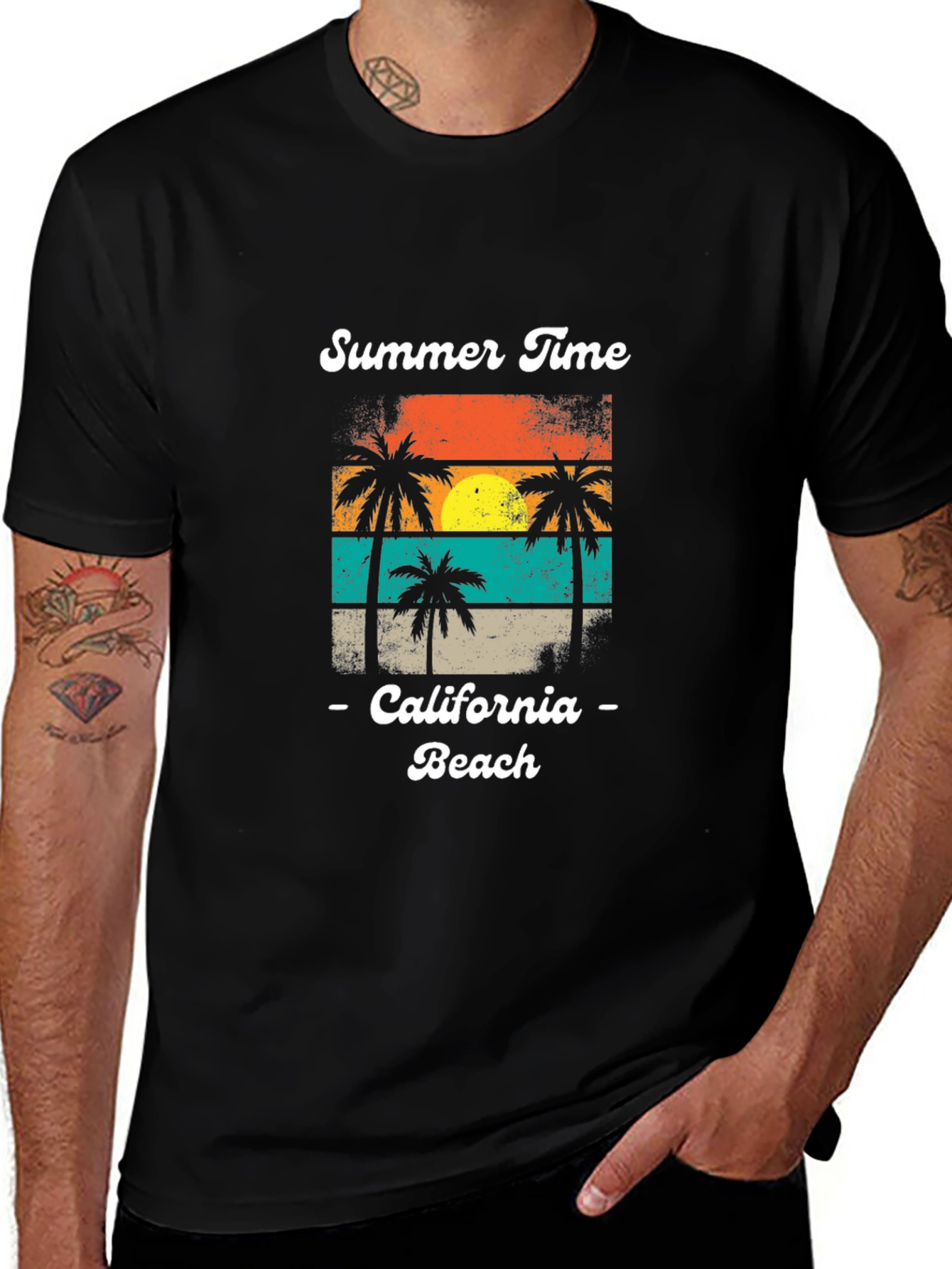 Summer Time California Beach T-Shirt