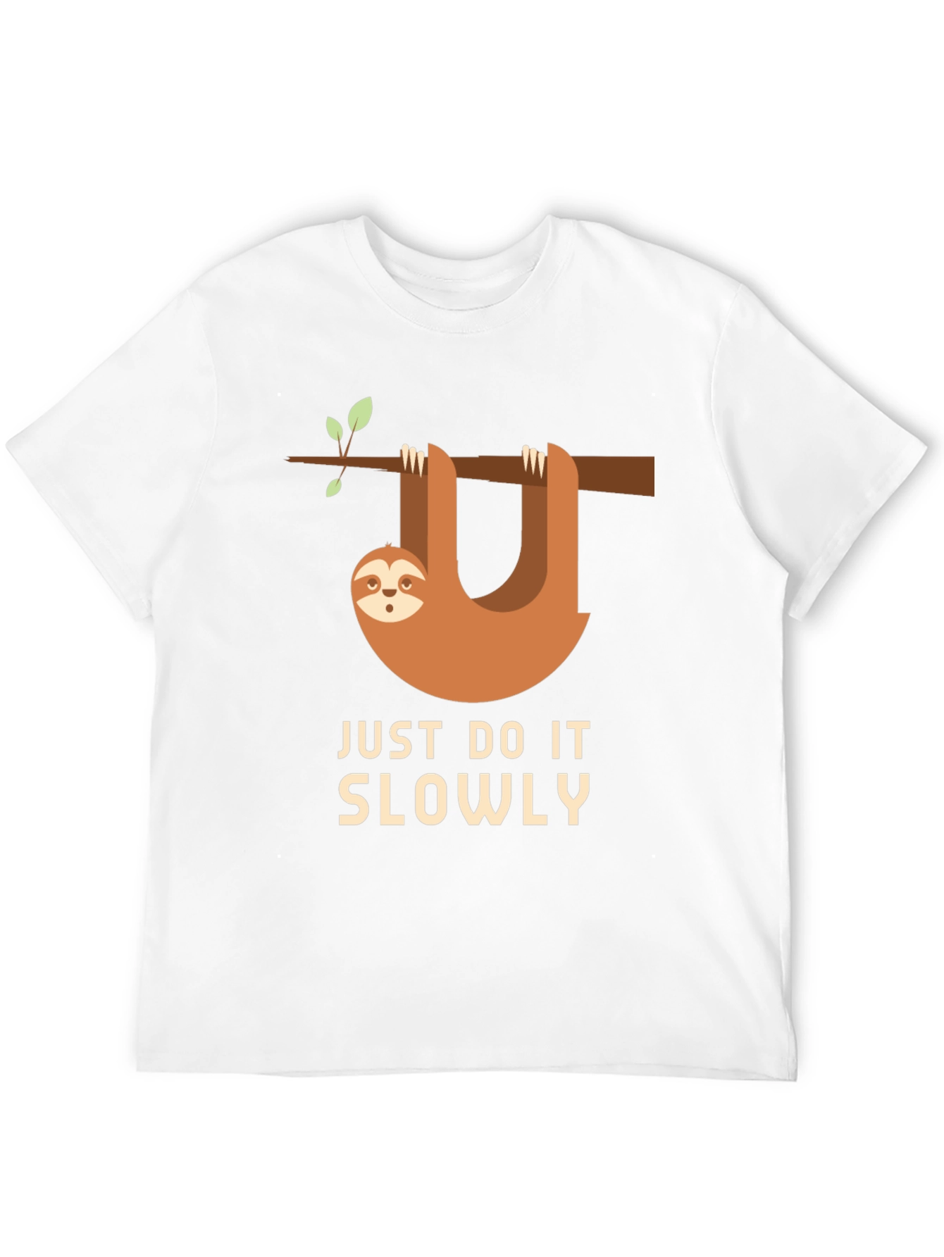 Funny Sloth Just Do It Slowly T-Shirt