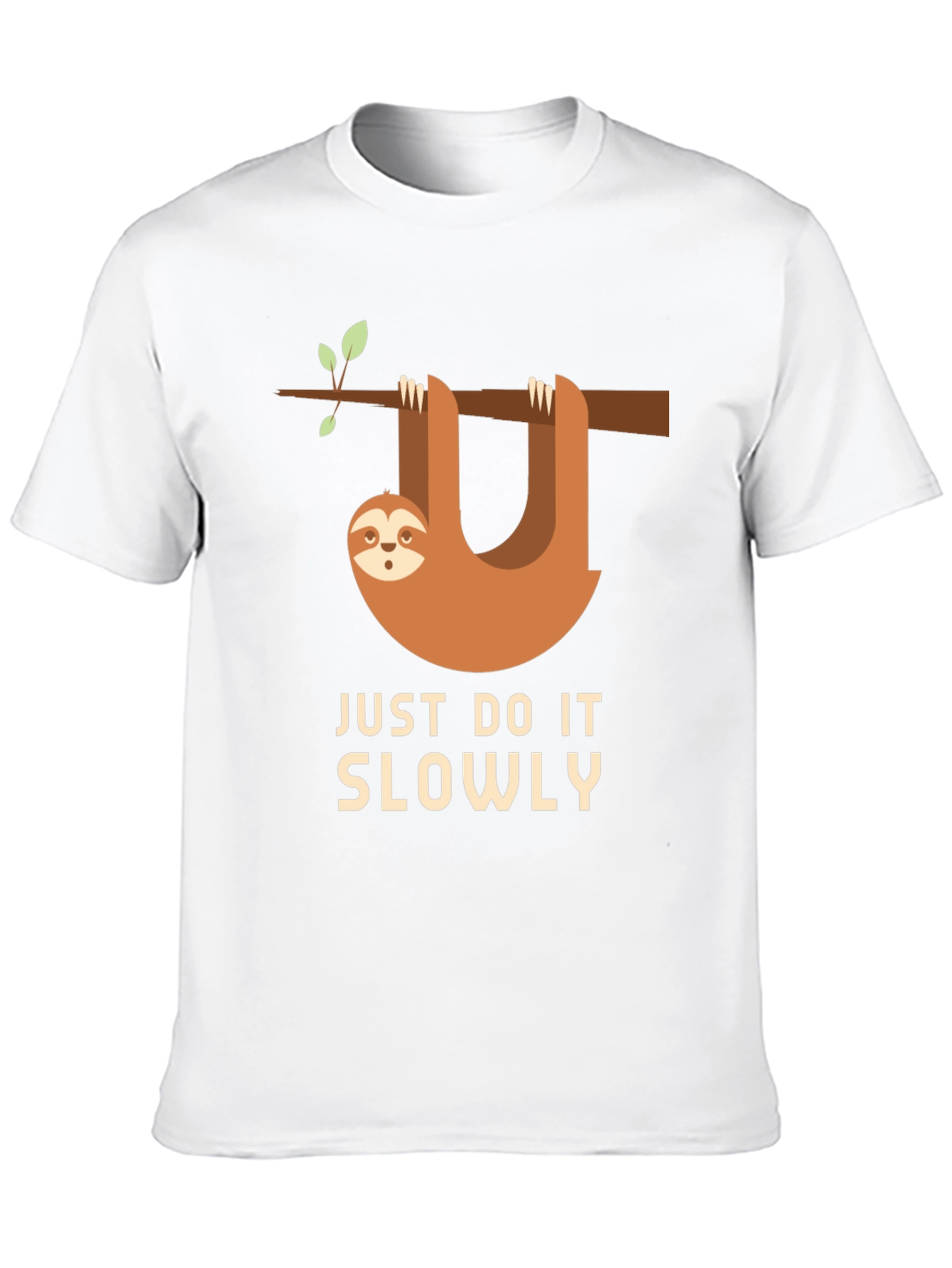 Funny Sloth Just Do It Slowly T-Shirt