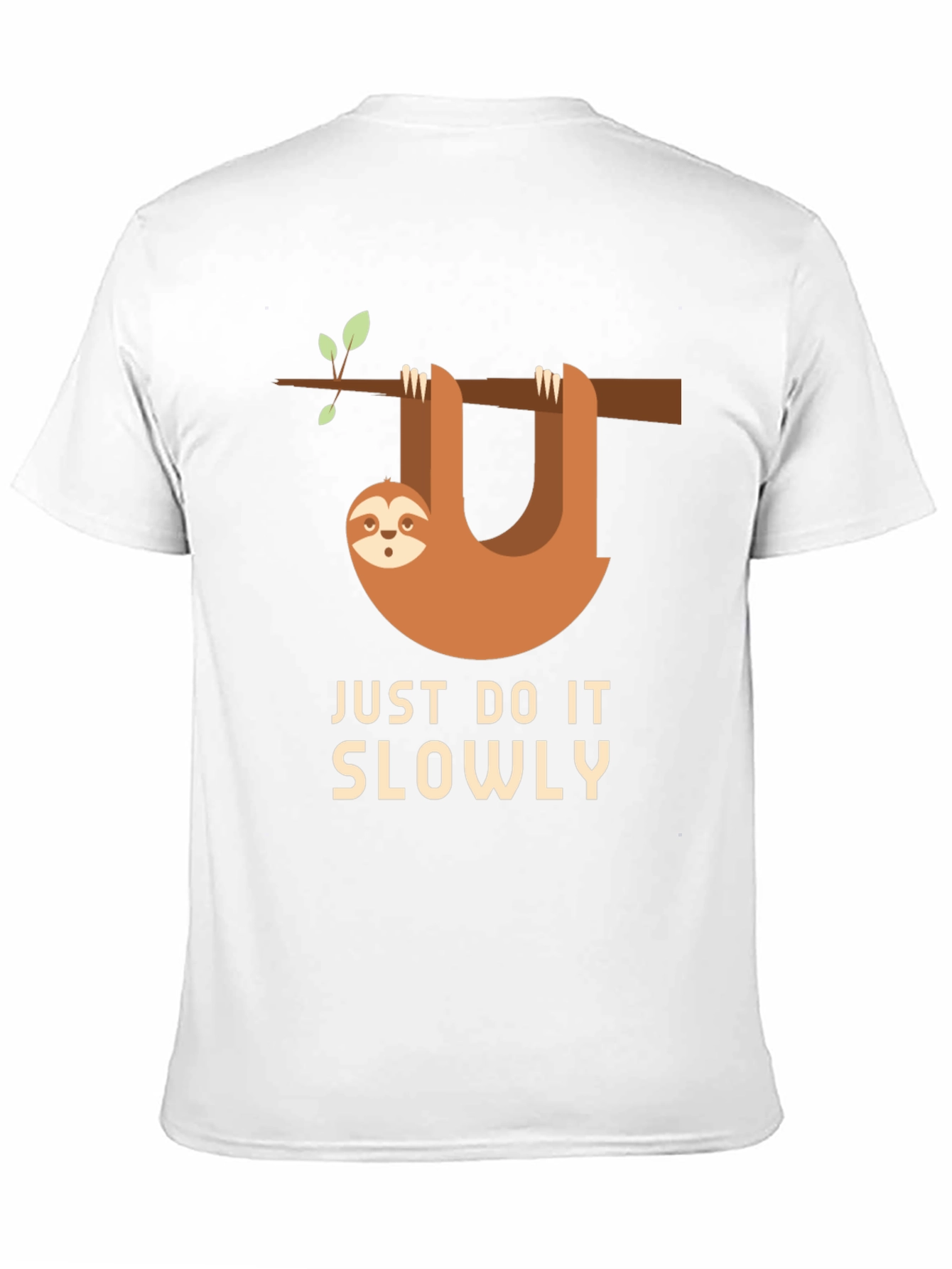 Funny Sloth Just Do It Slowly T-Shirt