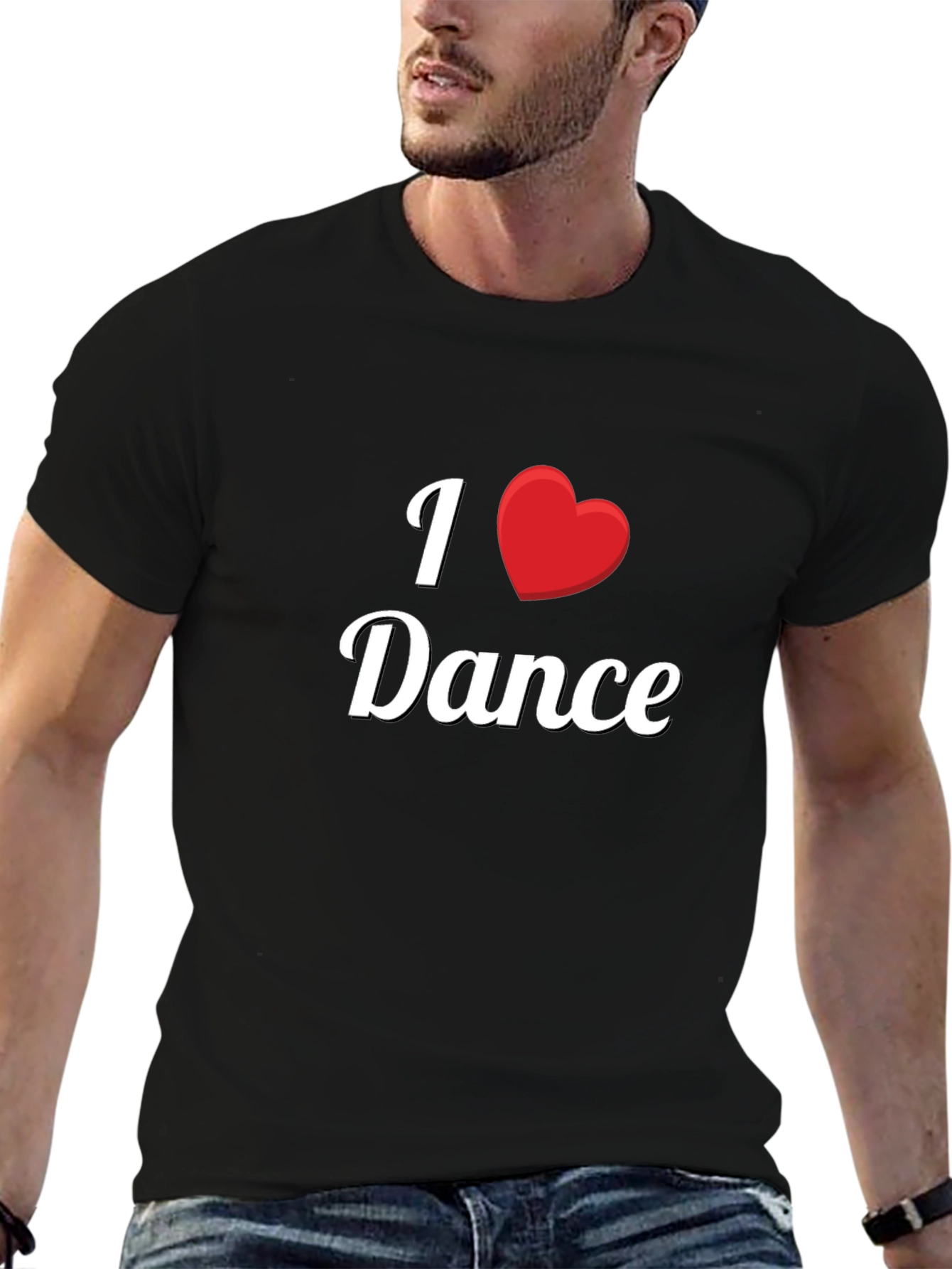 I Love Dance T-Shirt - Soft Cotton Casual Tee