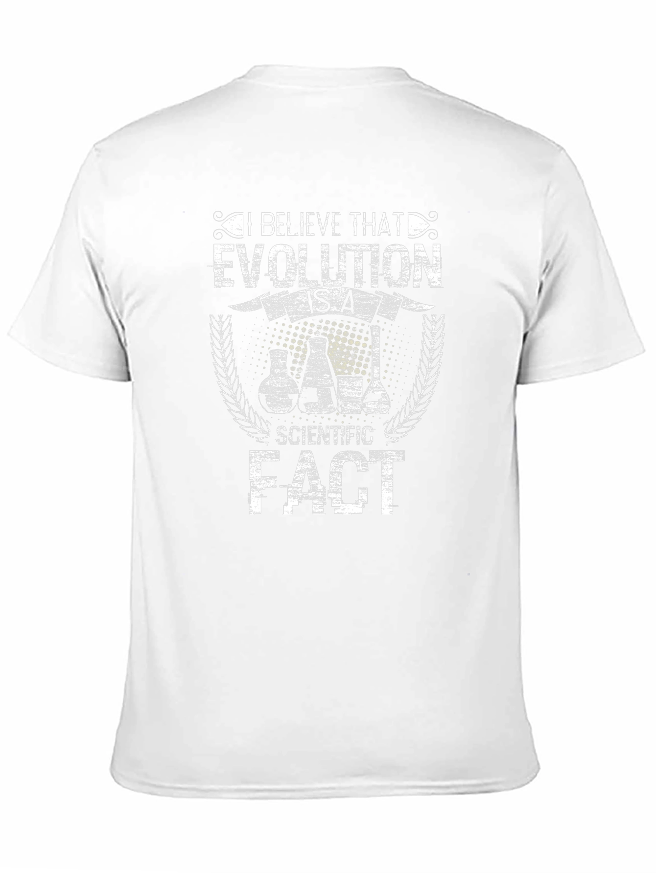 Evolution is a Scientific Fact Graphic T-Shirt