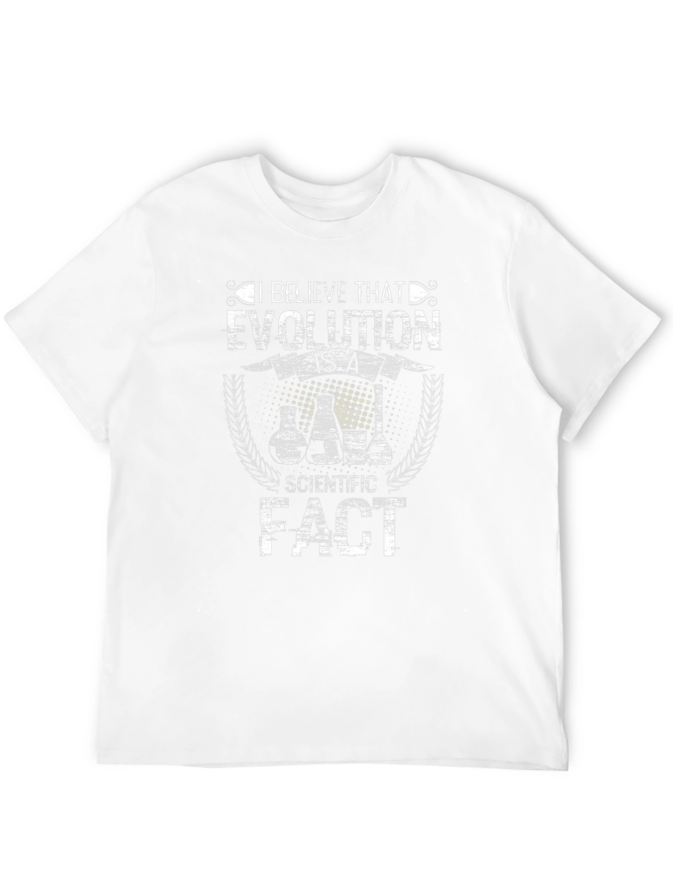 Evolution is a Scientific Fact Graphic T-Shirt