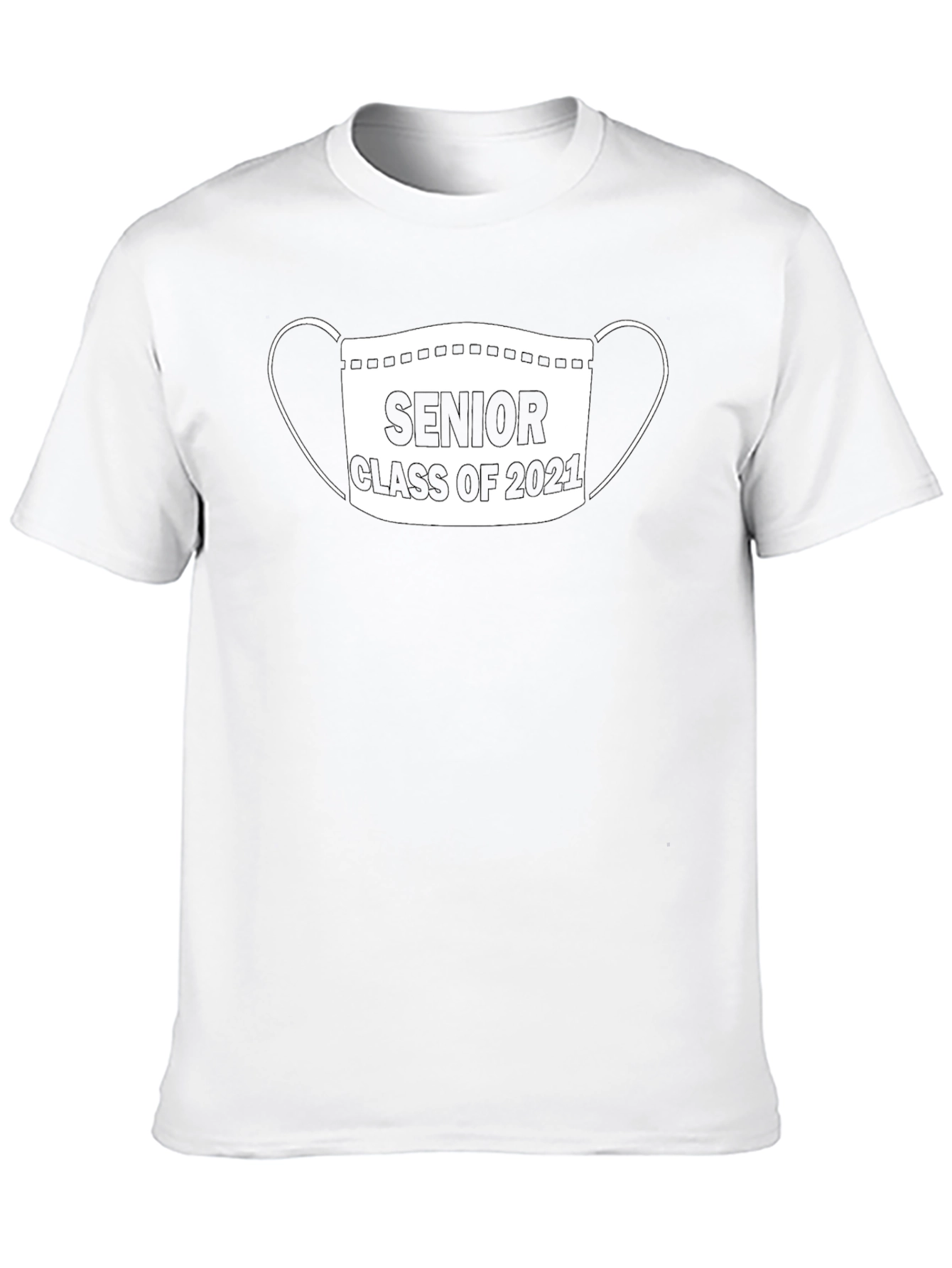 Senior Class of 2021 Mask T-Shirt