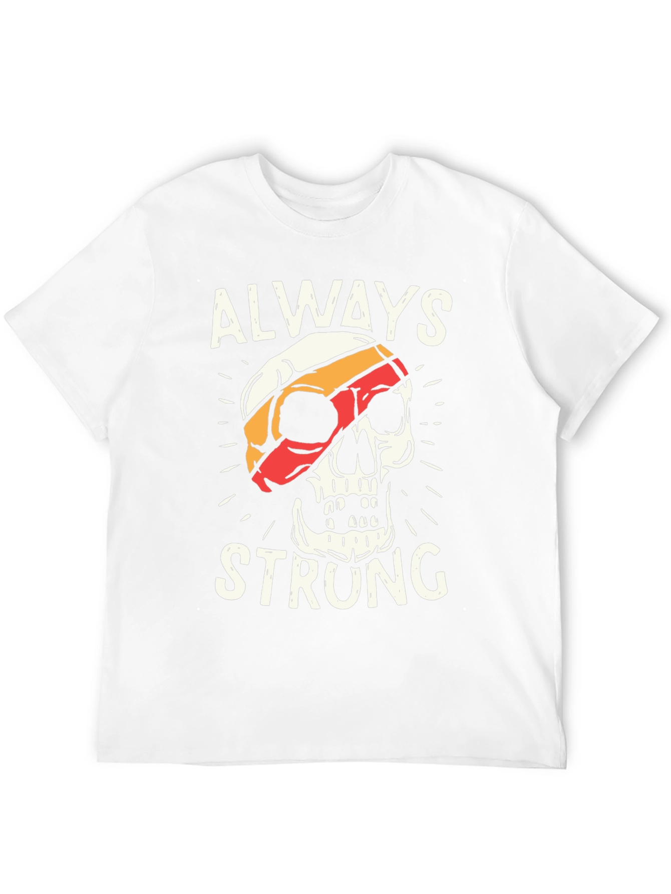 Always Strong Skull Graphic Tee