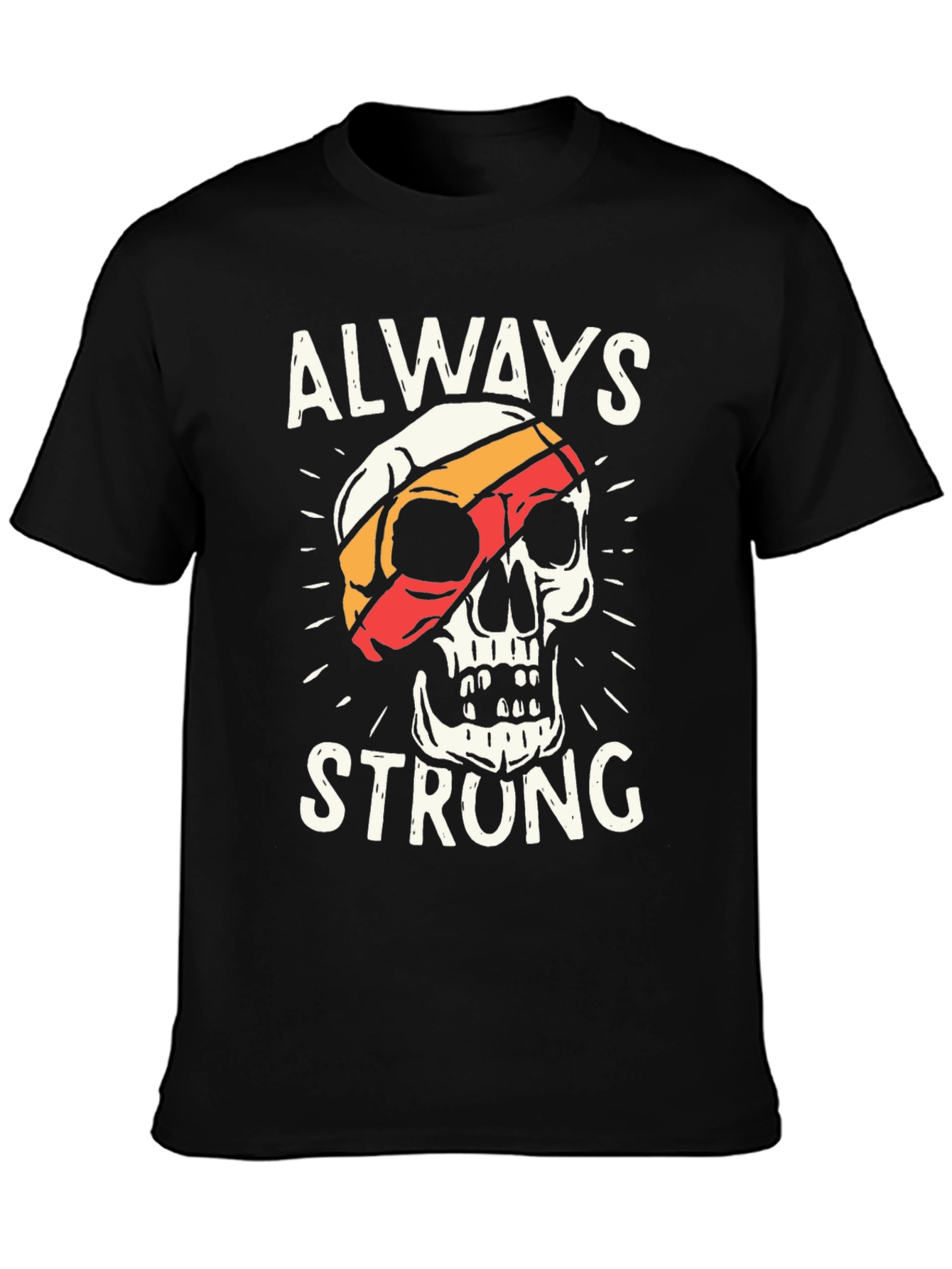 Always Strong Skull Graphic Tee