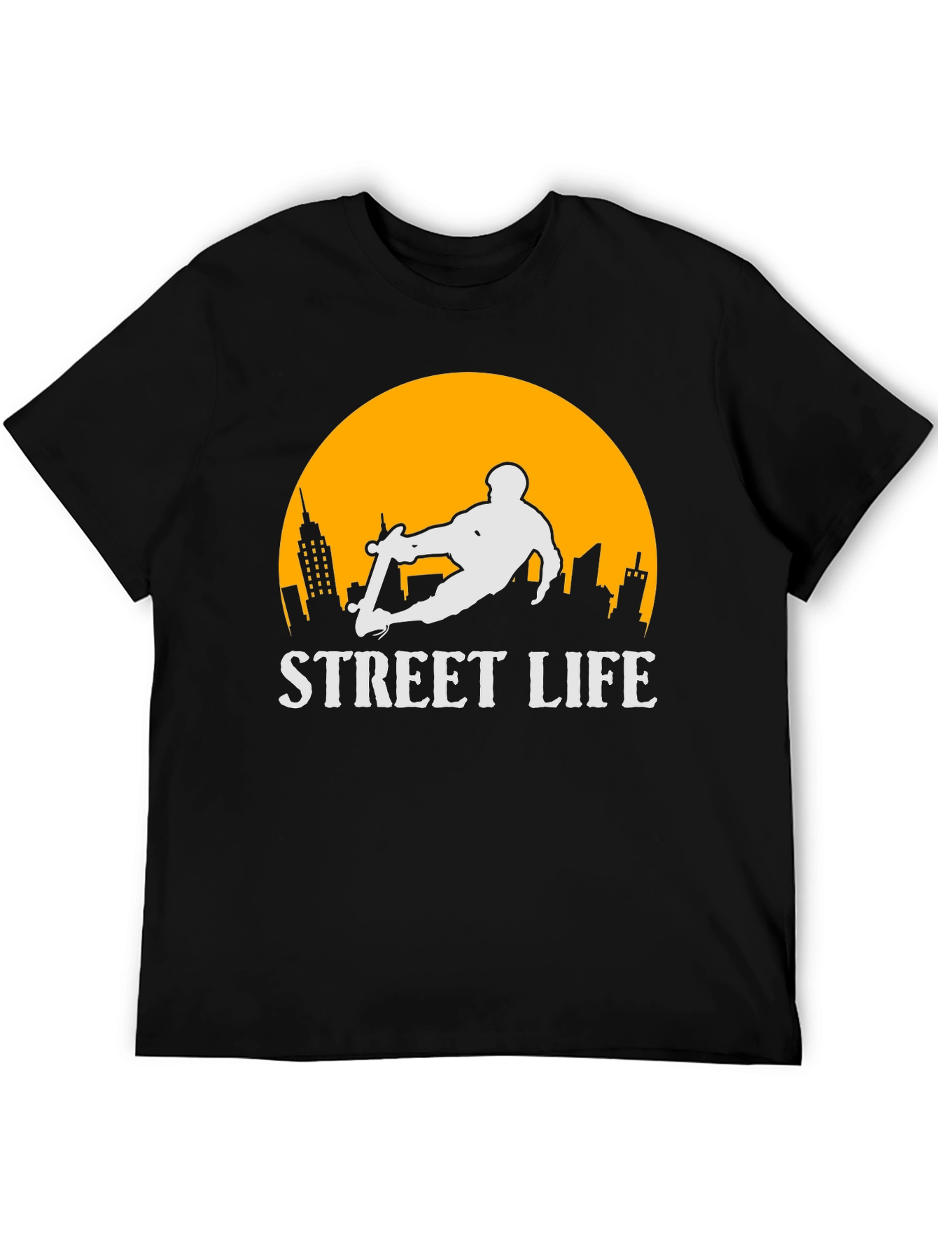 Street Life Skateboarder T-Shirt