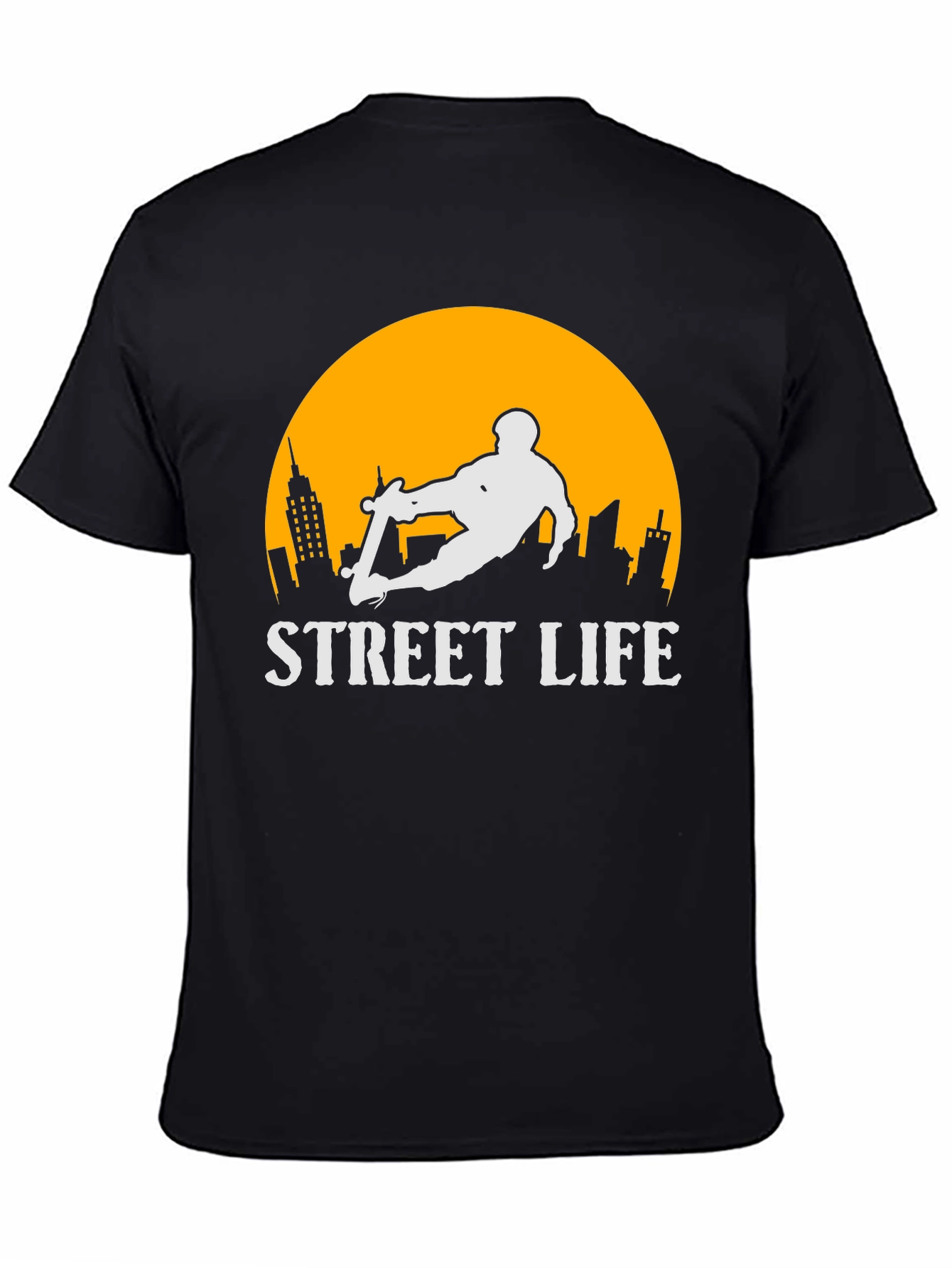 Street Life Skateboarder T-Shirt