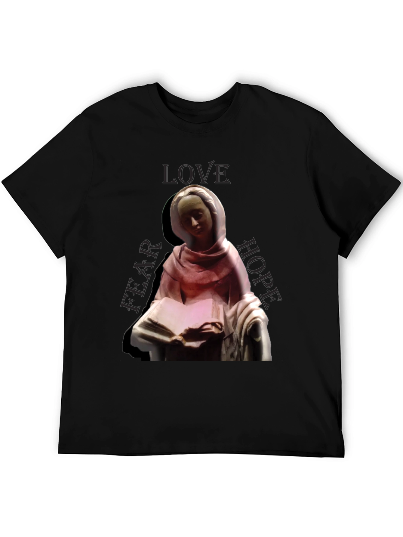 Madonna Love Hope Fear Graphic T-Shirt