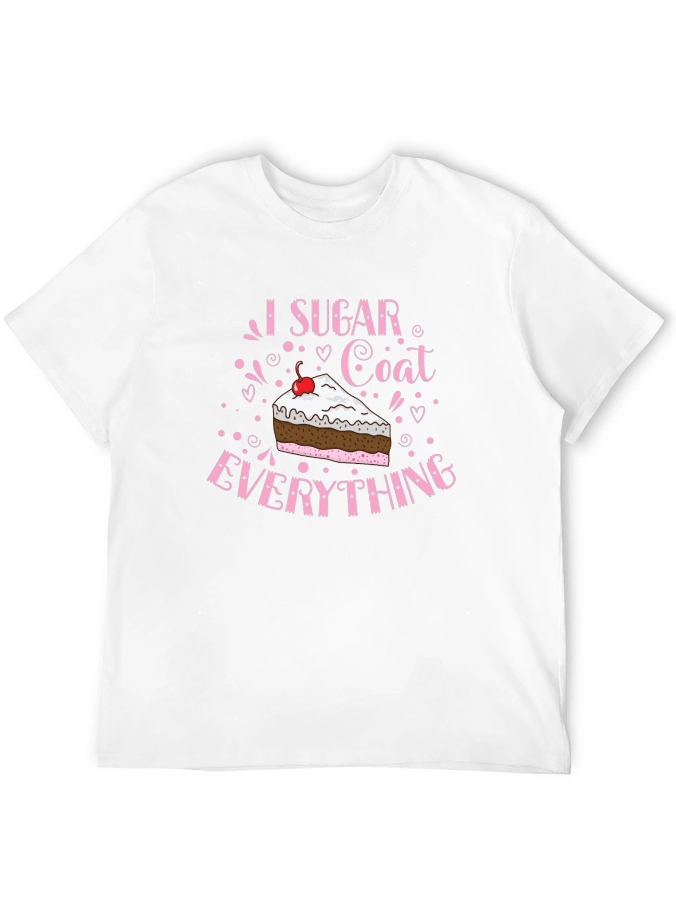 I Sugar Coat Everything Black T-Shirt