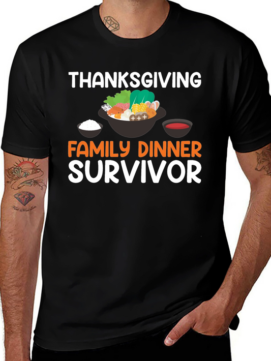 Thanksgiving Dinner Survivor T-Shirt