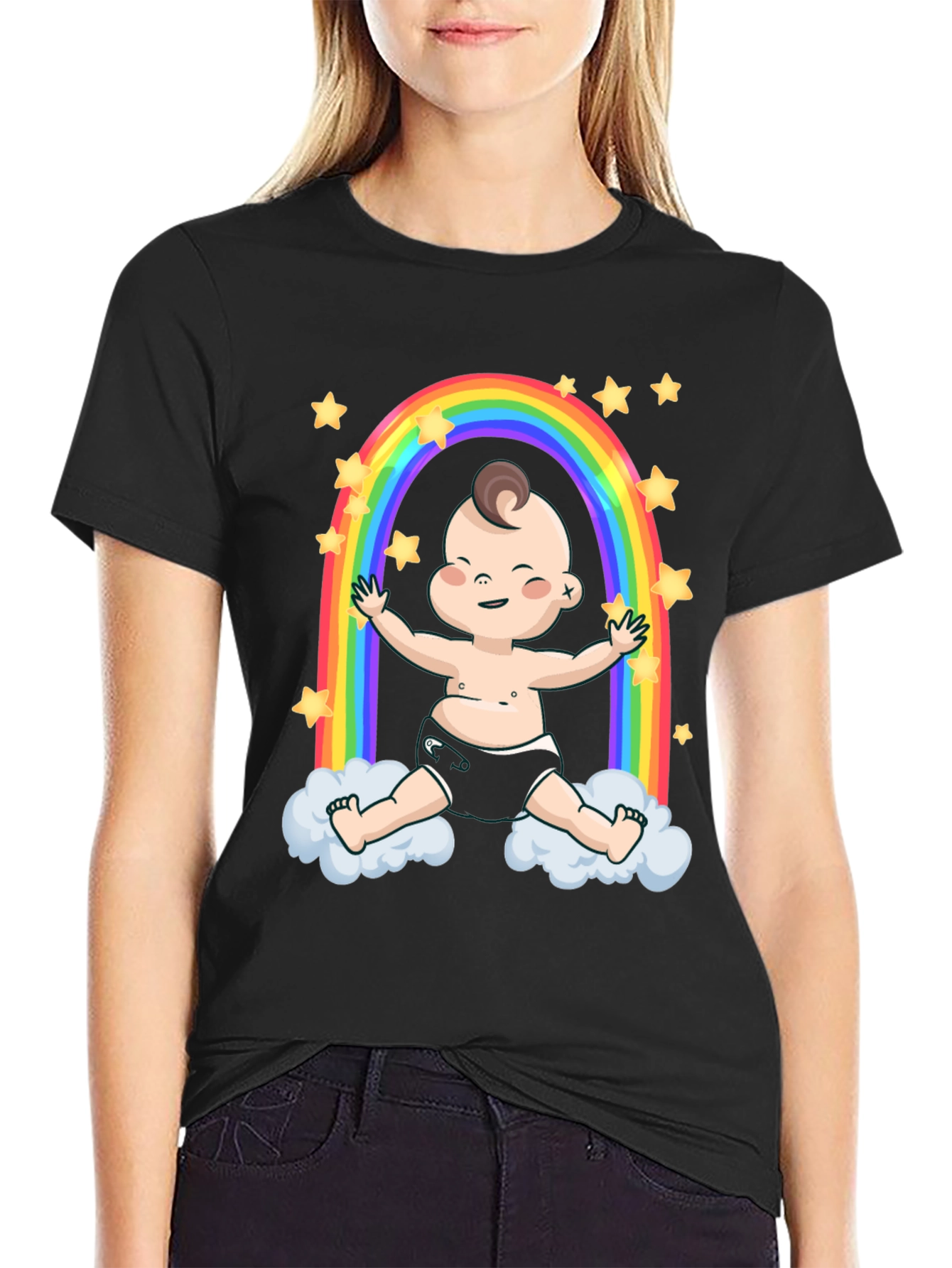 Rainbow Baby Graphic T-Shirt