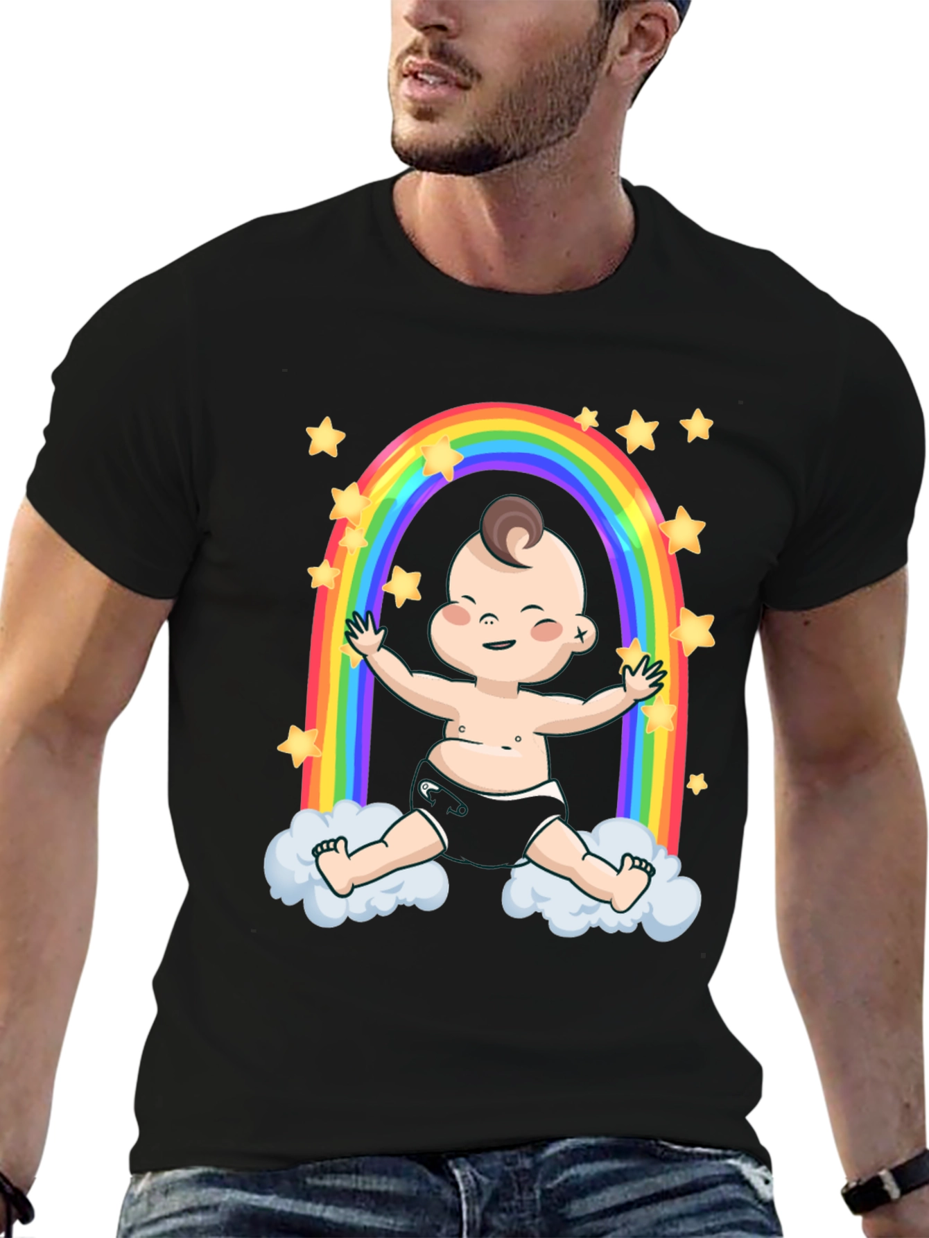 Rainbow Baby Graphic T-Shirt