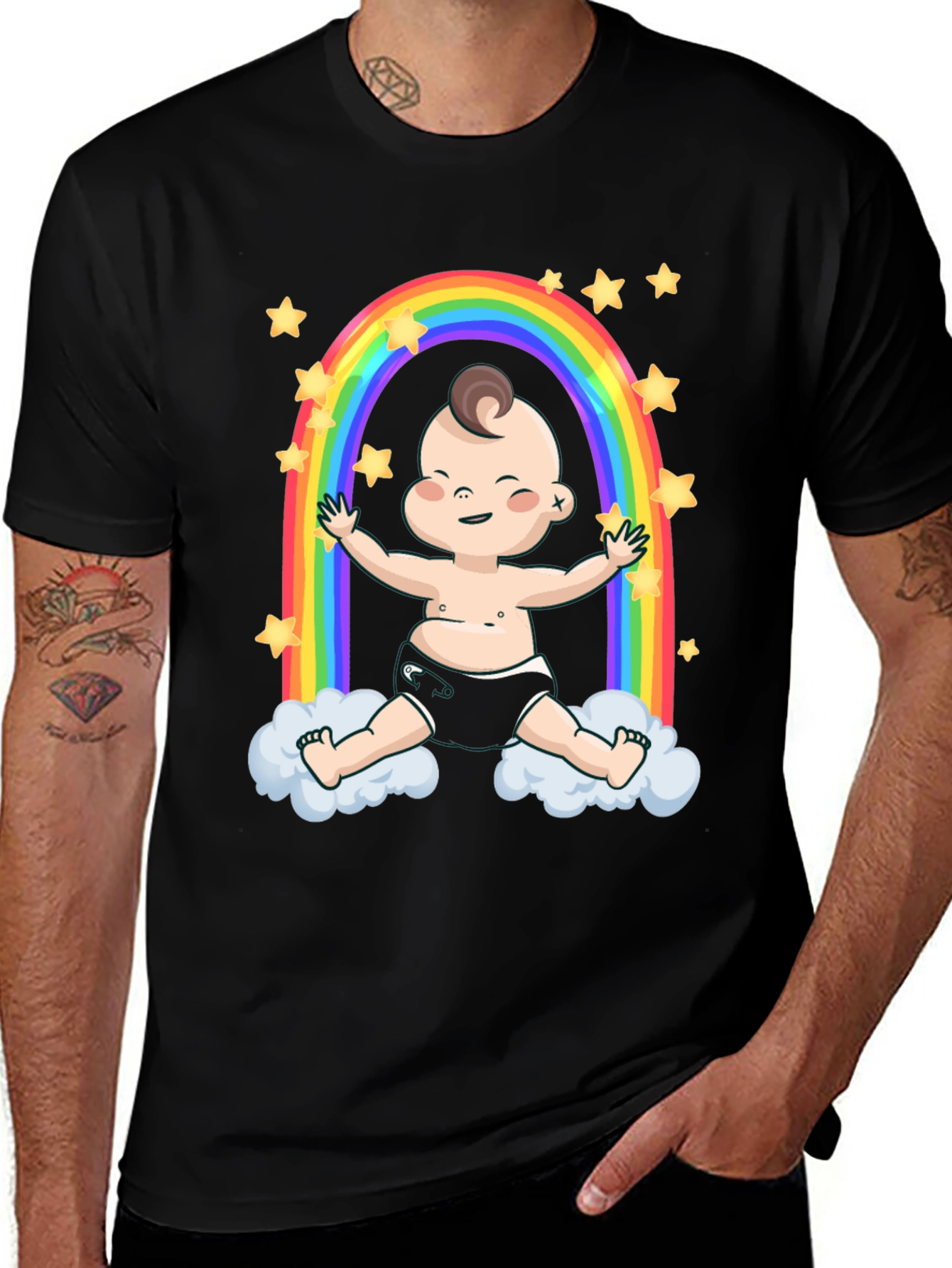 Rainbow Baby Graphic T-Shirt