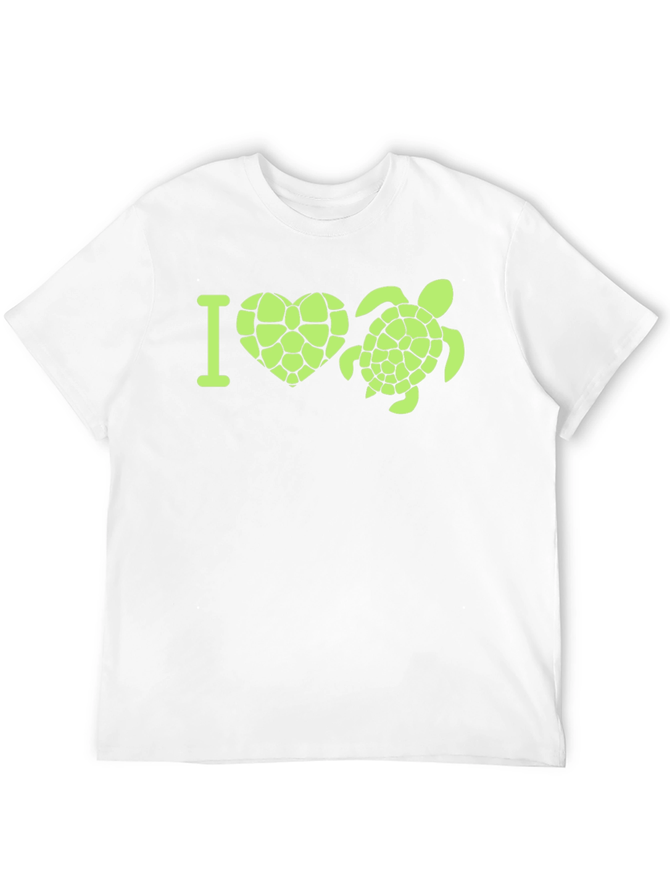 I Heart Turtles Black T-Shirt