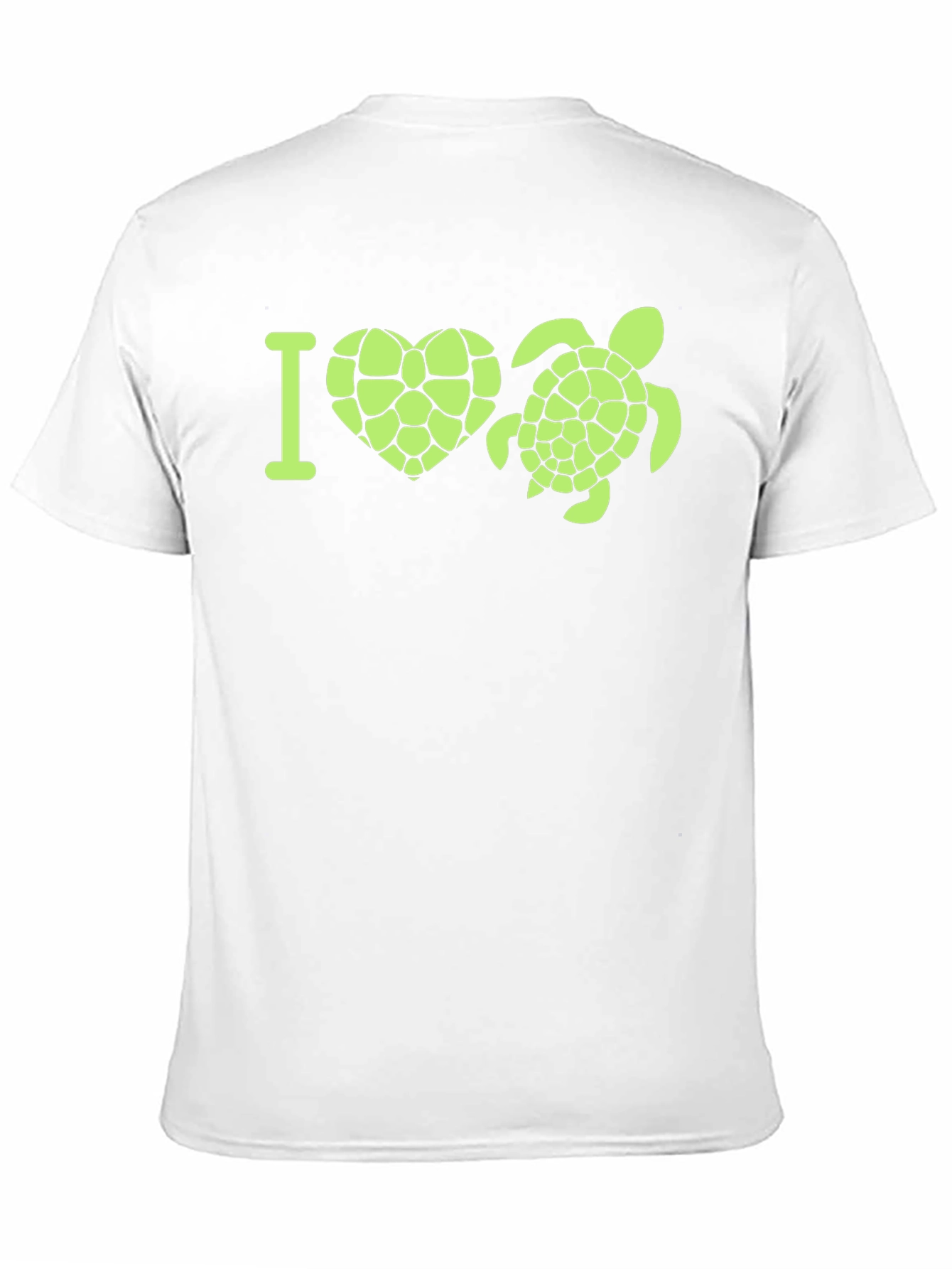 I Heart Turtles Black T-Shirt