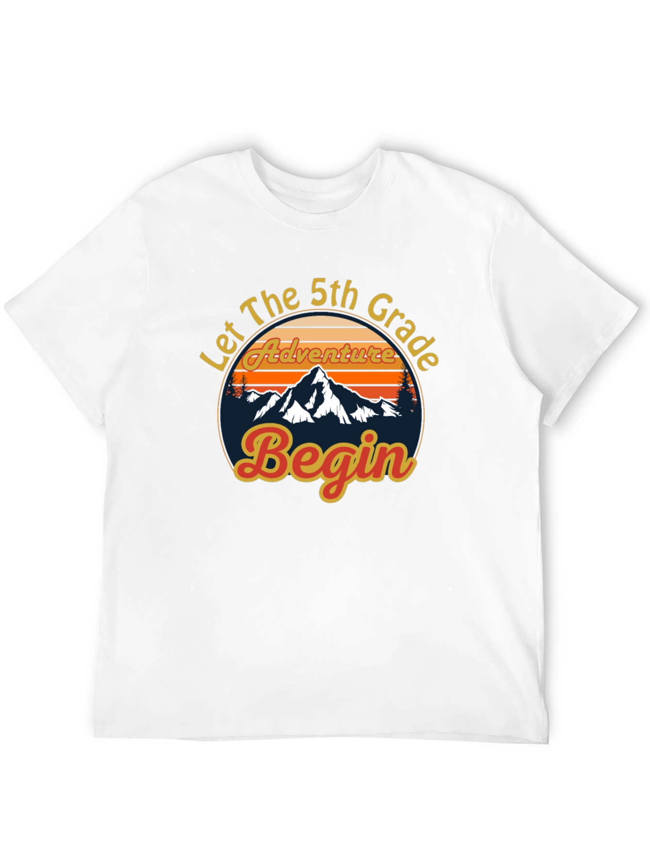 Let the 5th Grade Adventure Begin T-Shirt