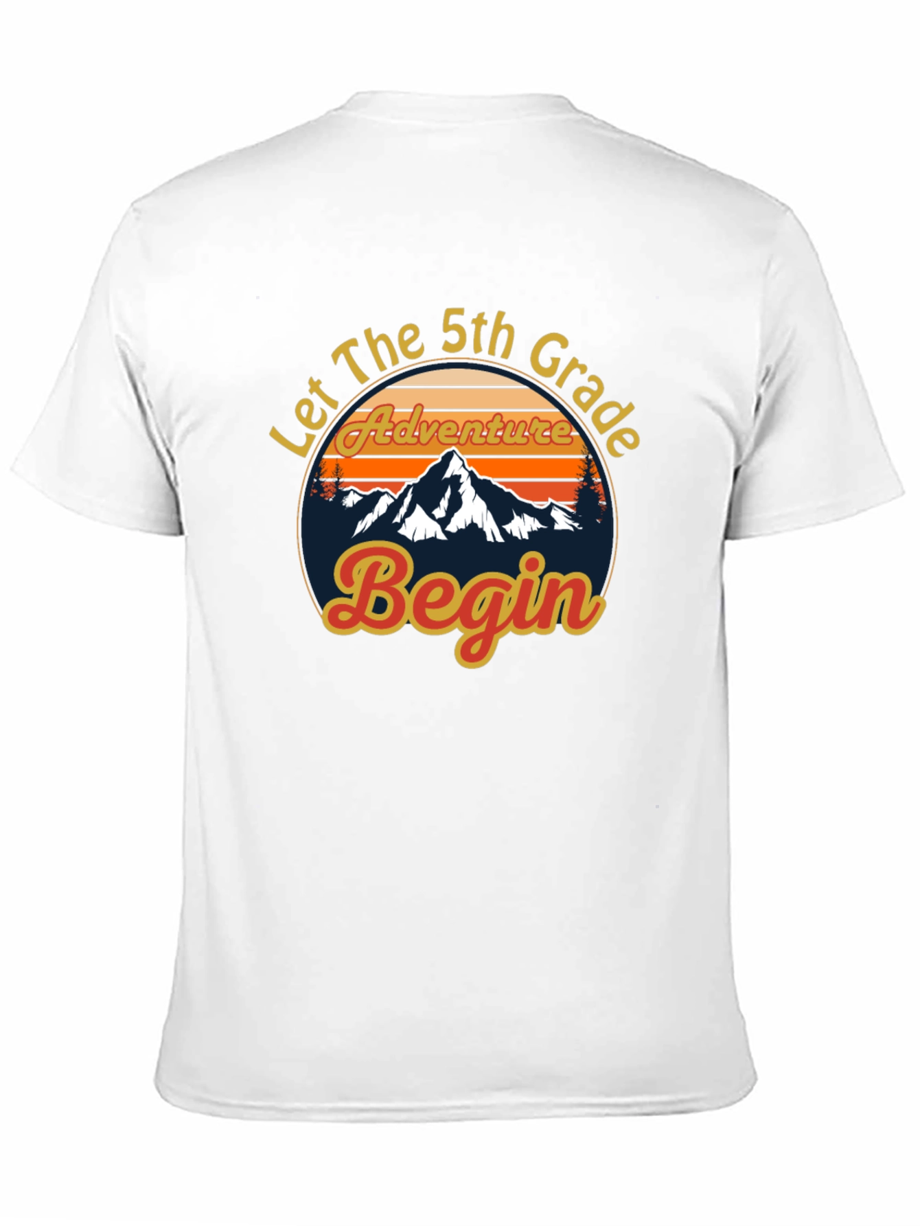Let the 5th Grade Adventure Begin T-Shirt