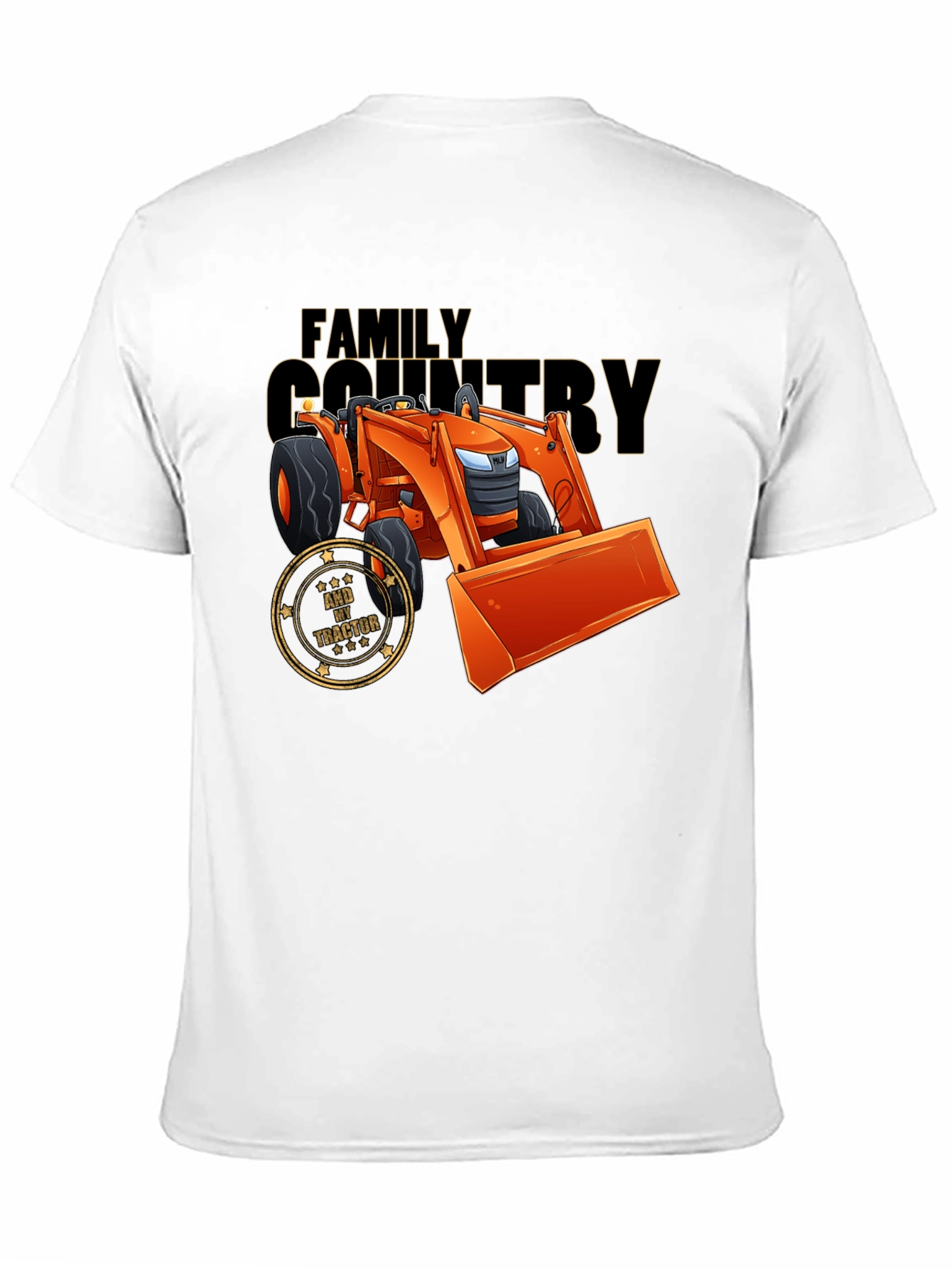Family Country Tractor Graphic Tee