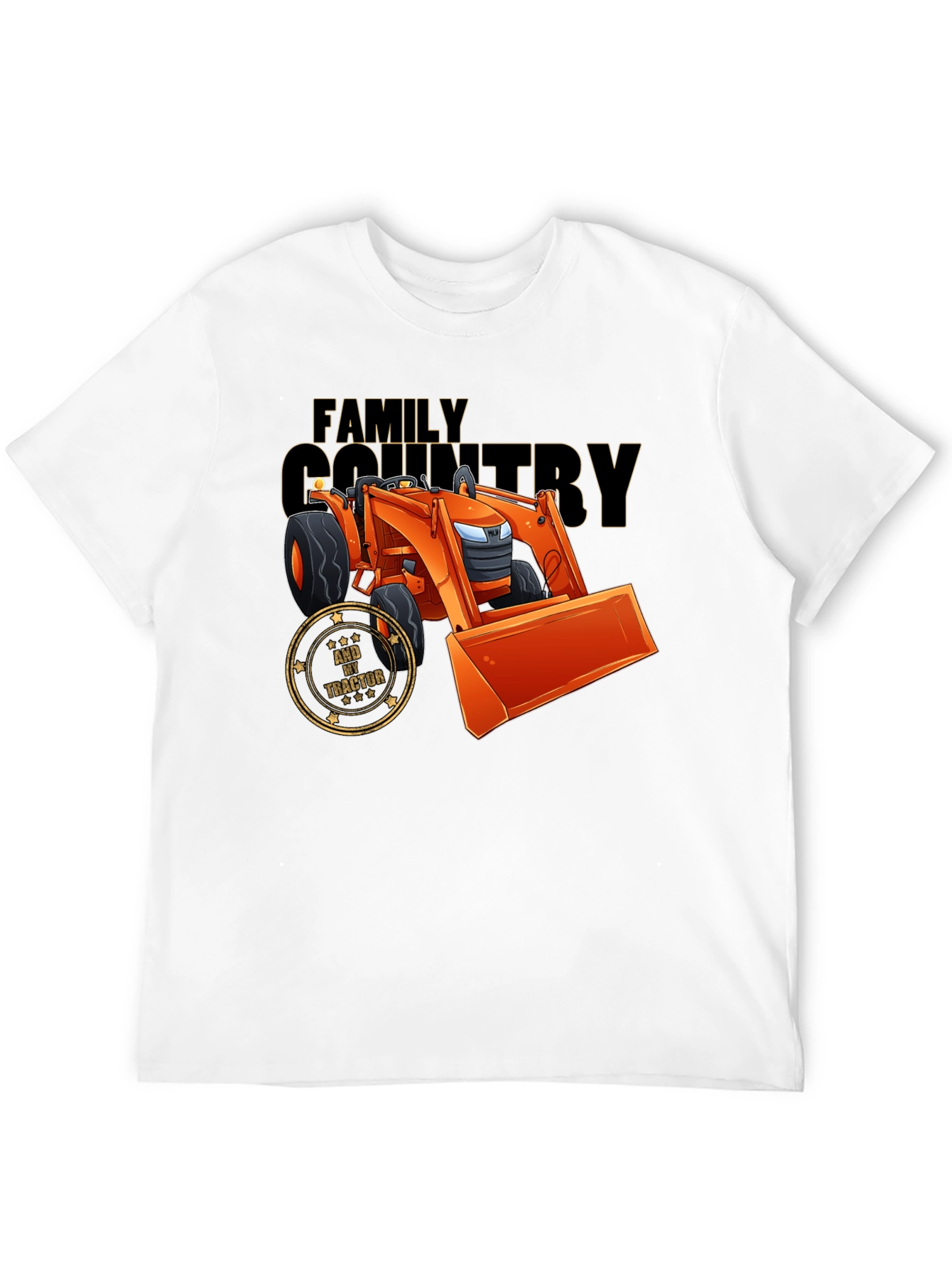 Family Country Tractor Graphic Tee