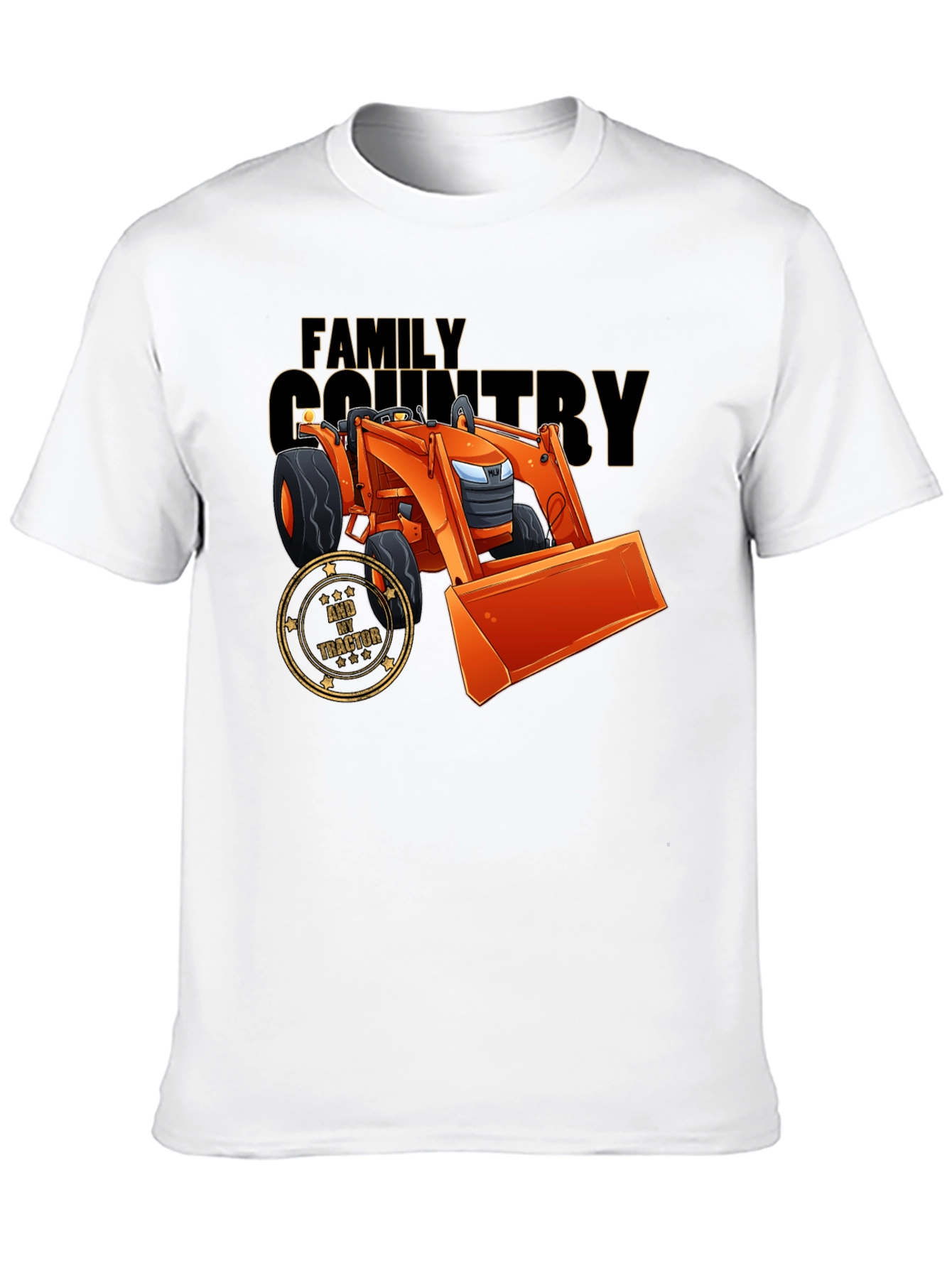 Family Country Tractor Graphic Tee