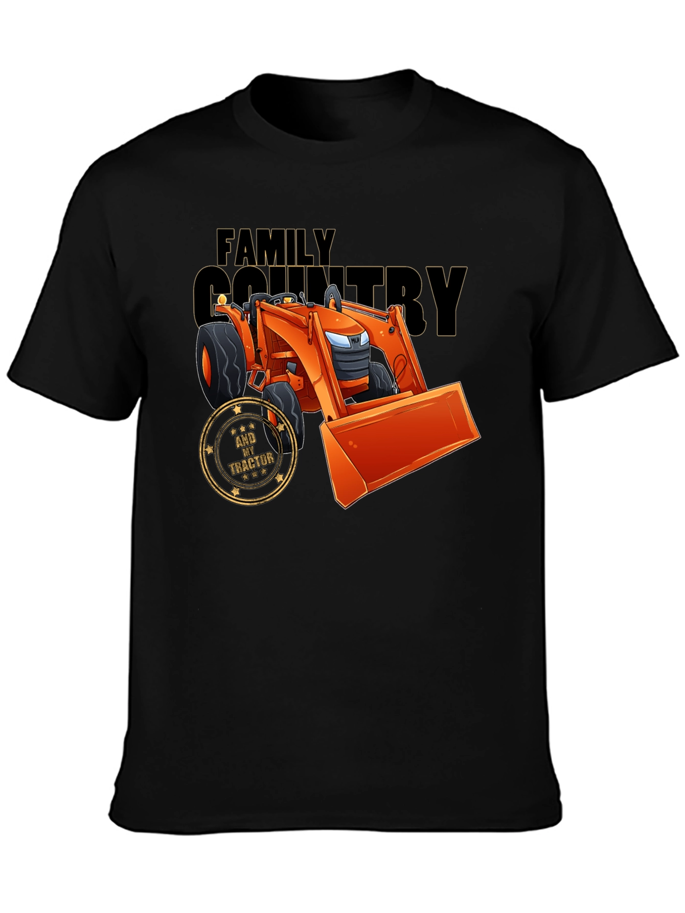 Family Country Tractor Graphic Tee
