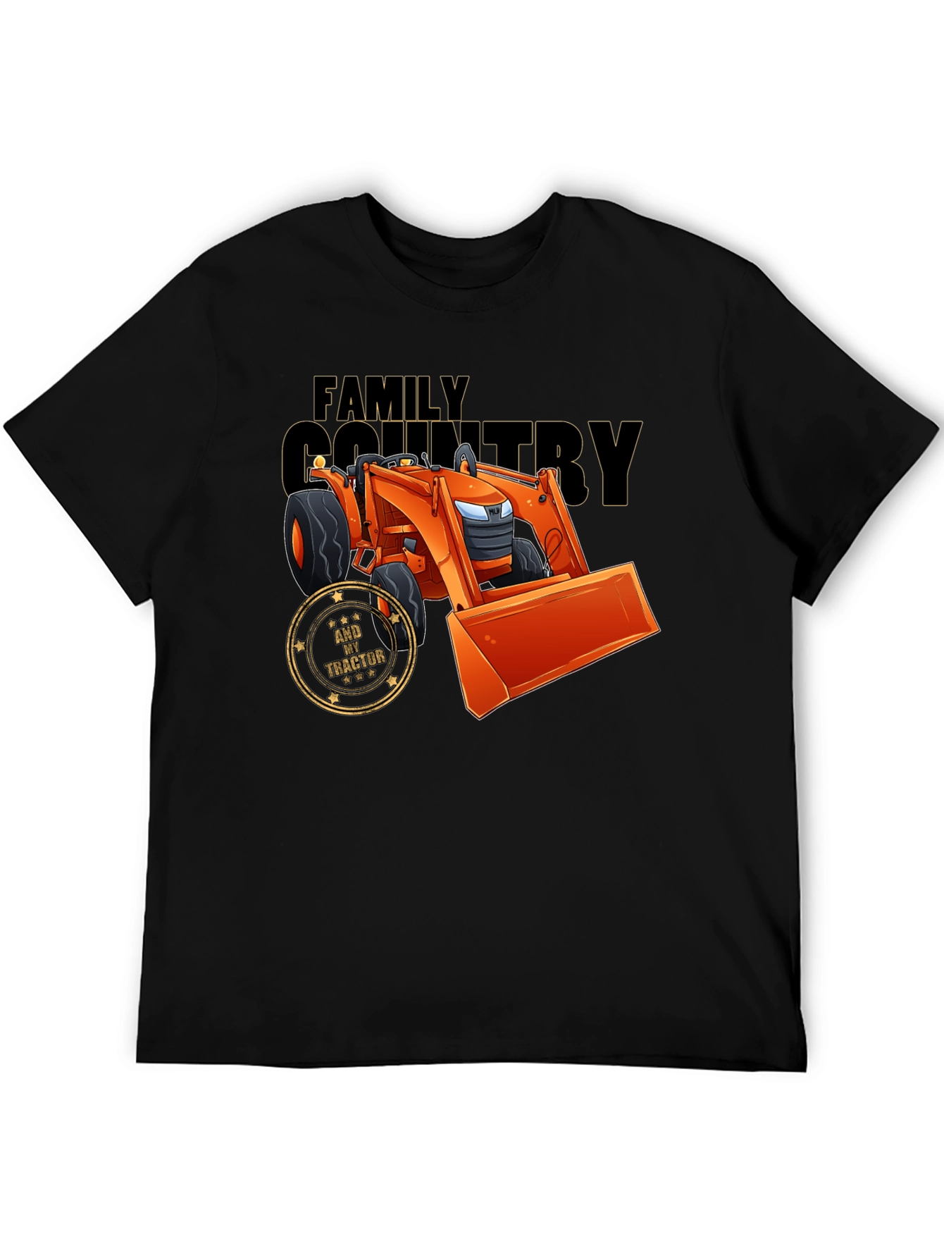 Family Country Tractor Graphic Tee