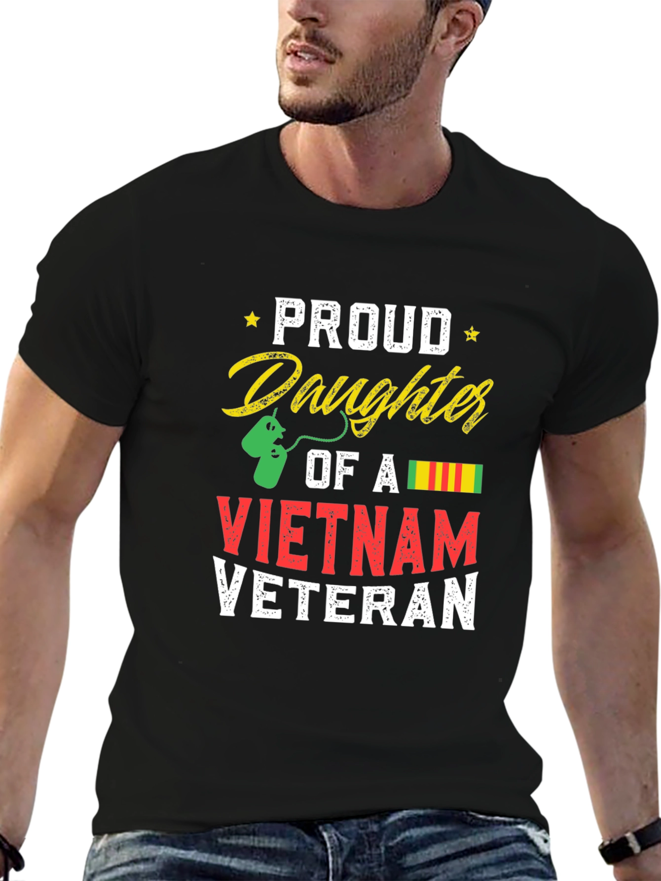 Proud Daughter Vietnam Veteran T-Shirt