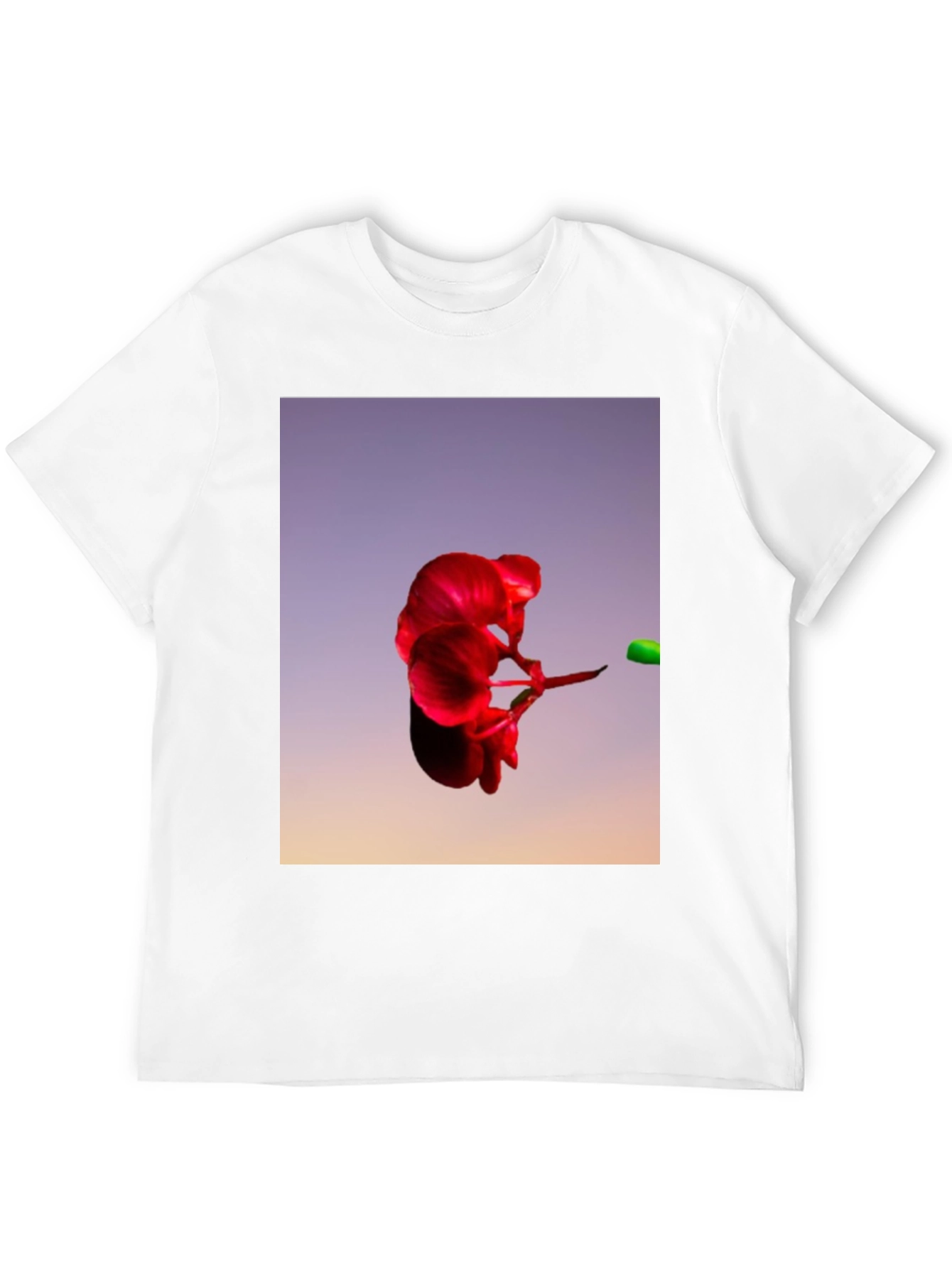 Abstract Floral T-Shirt - Bold Graphic Tee