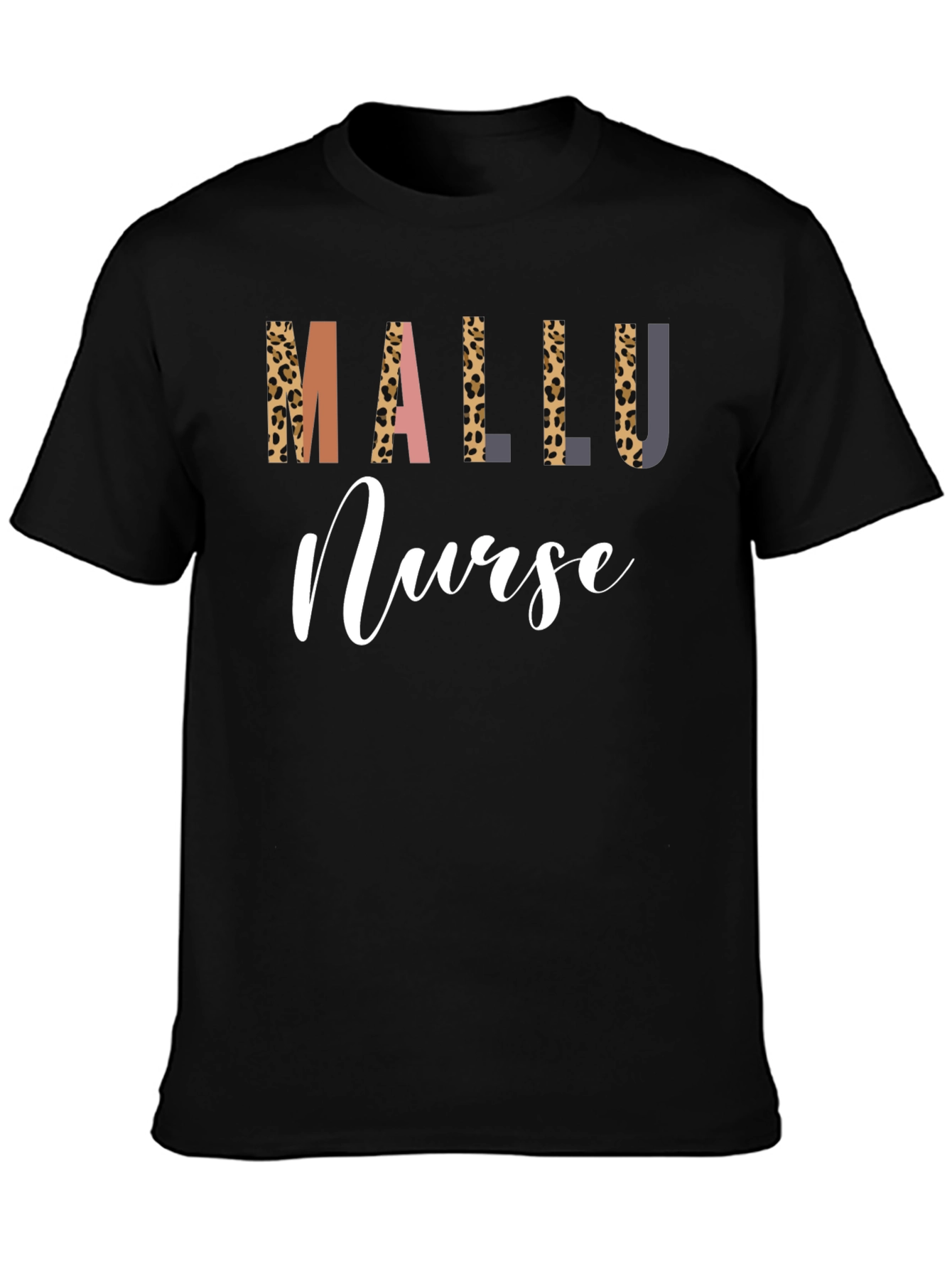 Mallu Nurse Graphic Tee - Stylish & Comfortable
