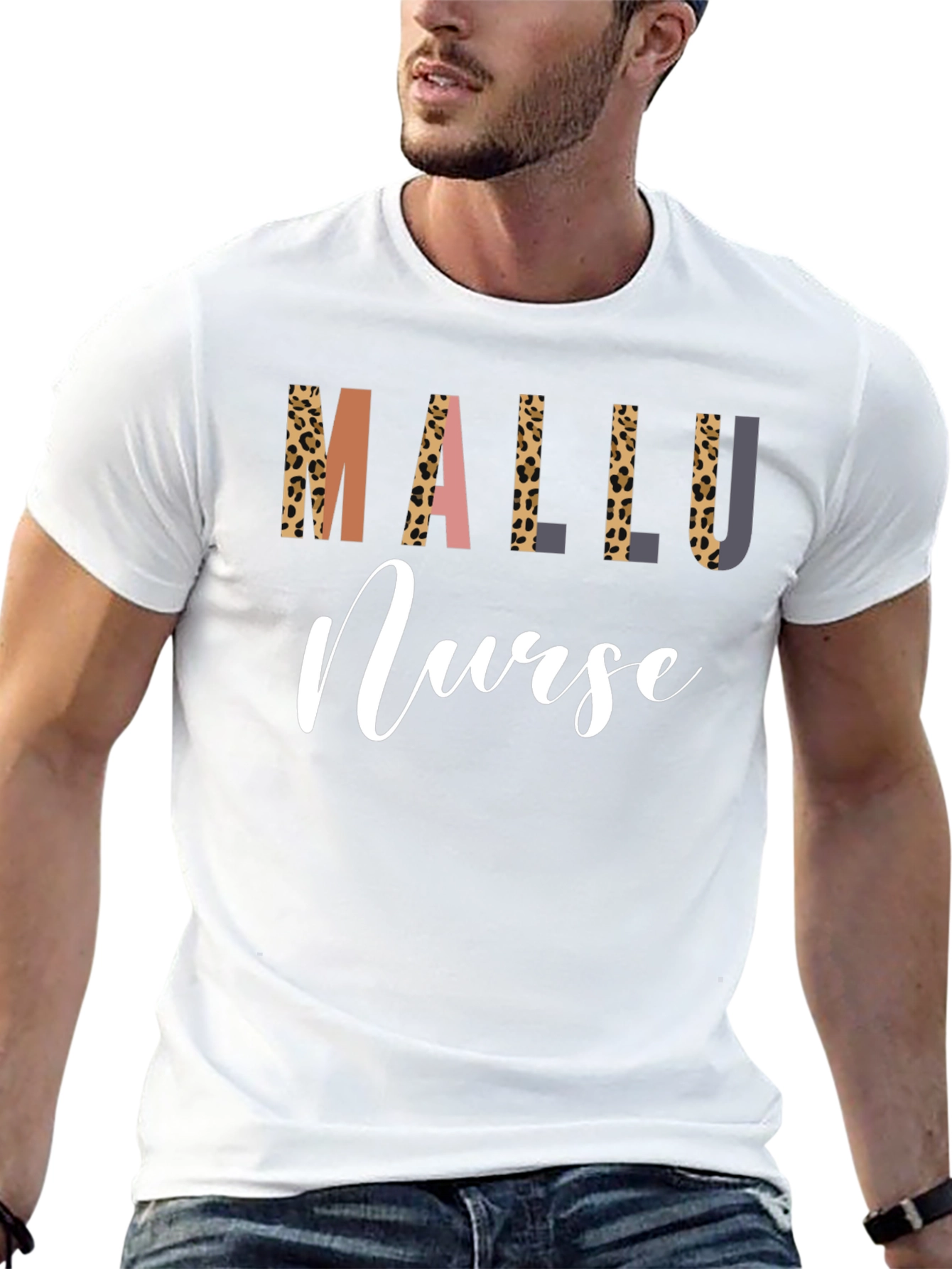 Mallu Nurse Graphic Tee - Stylish & Comfortable