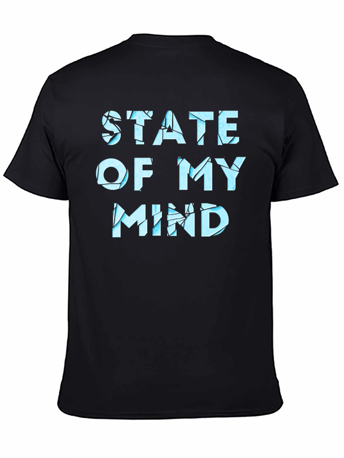 State of Mind Graphic Tee - Mens Black T-Shirt