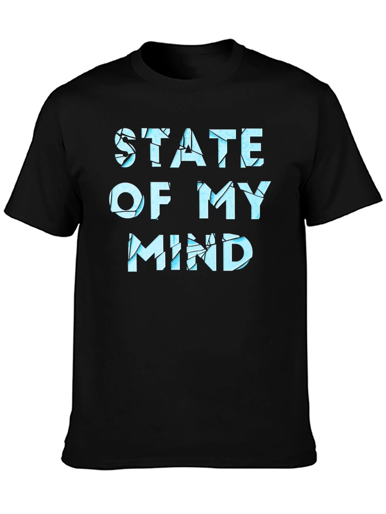 State of Mind Graphic Tee - Mens Black T-Shirt