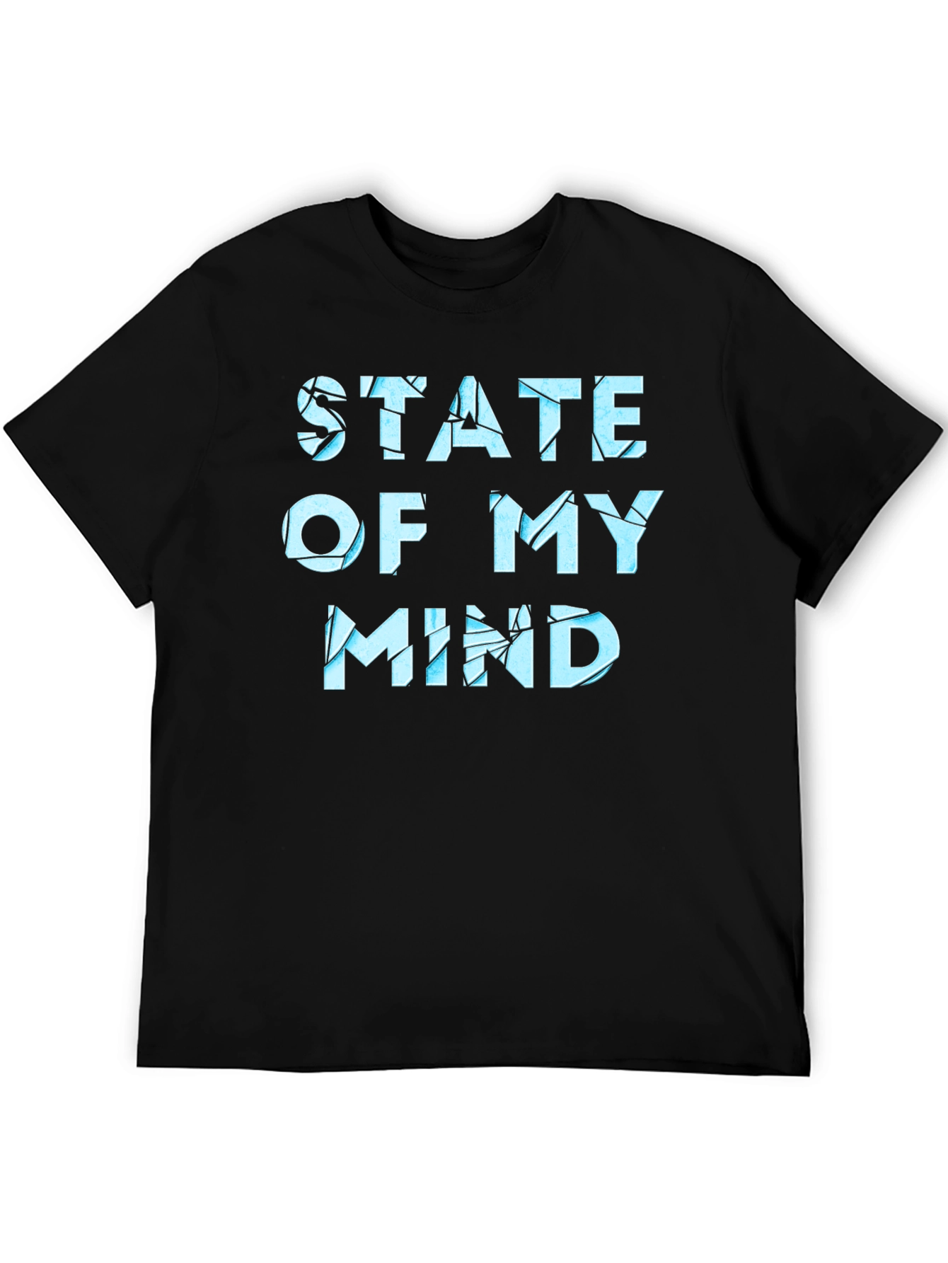 State of Mind Graphic Tee - Mens Black T-Shirt