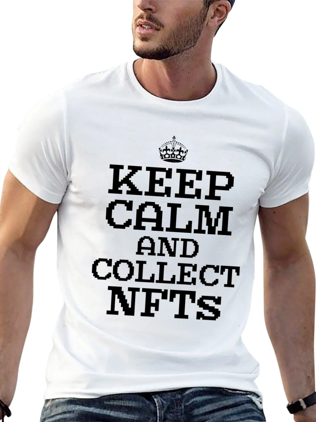 Keep Calm and Collect NFTs T-Shirt
