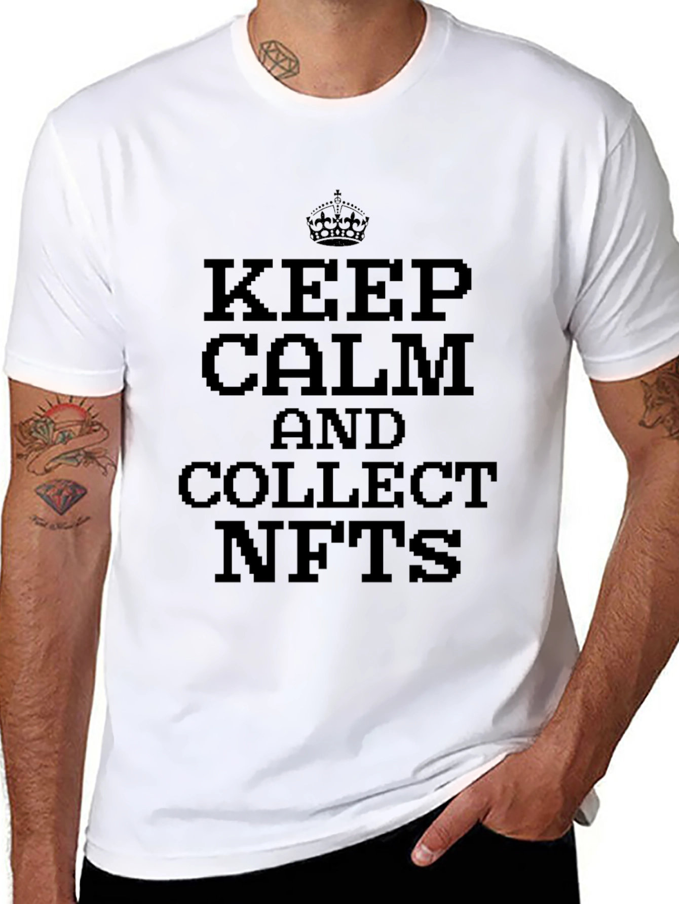 Keep Calm and Collect NFTs T-Shirt
