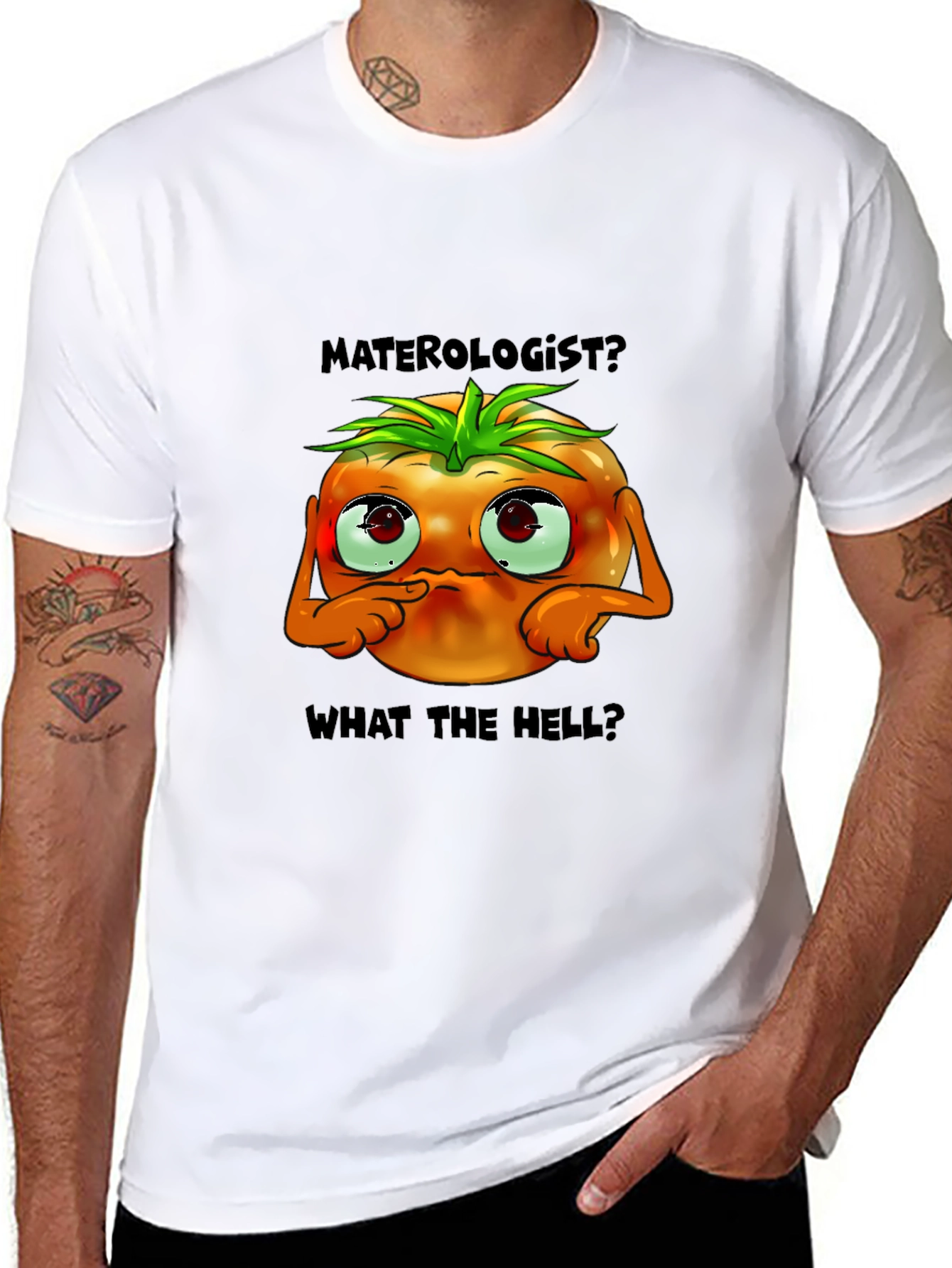 Materologist? Tomato Graphic T-Shirt