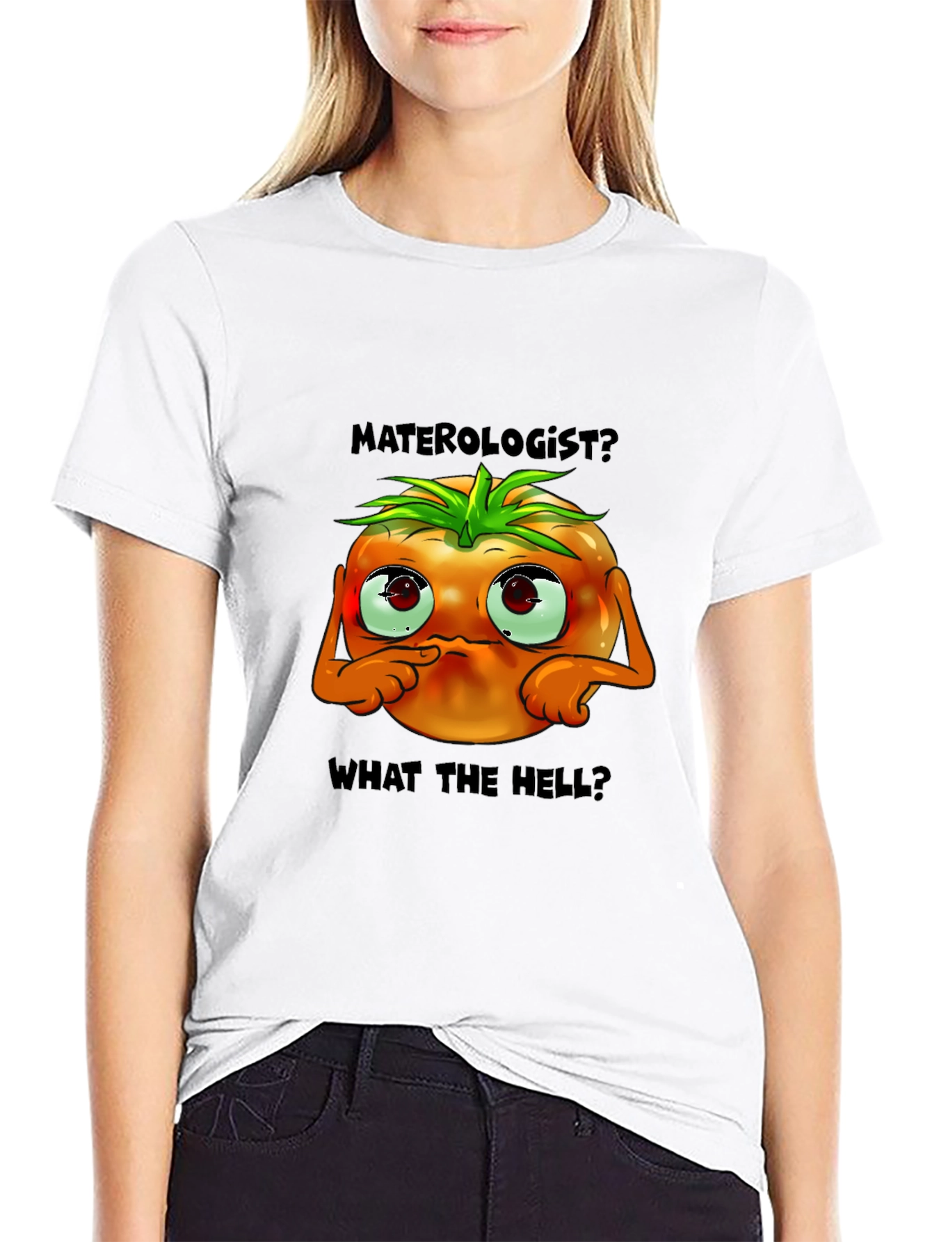 Materologist? Tomato Graphic T-Shirt