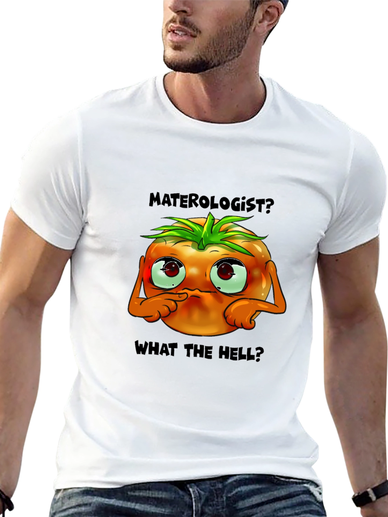 Materologist? Tomato Graphic T-Shirt