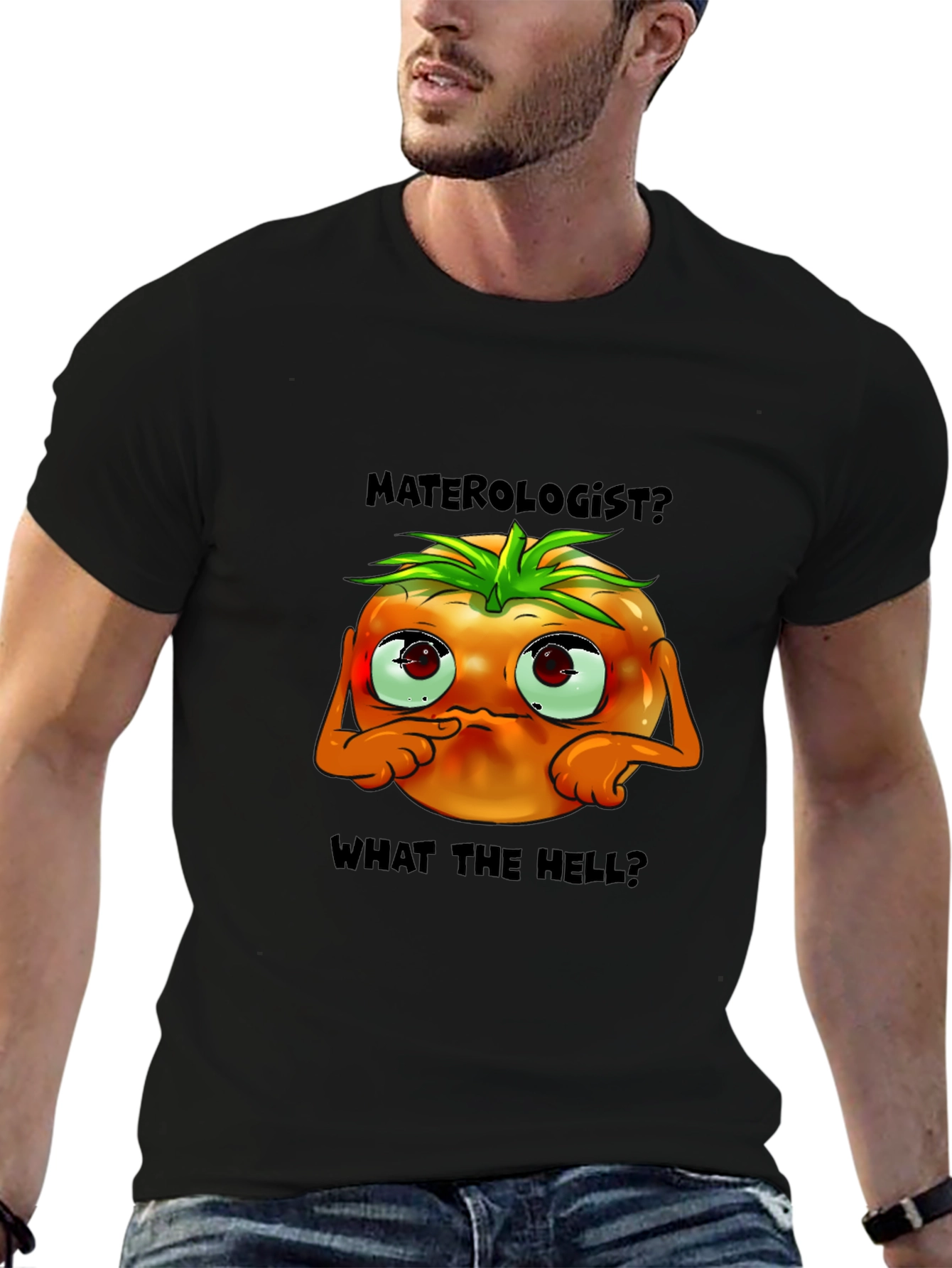 Materologist? Tomato Graphic T-Shirt