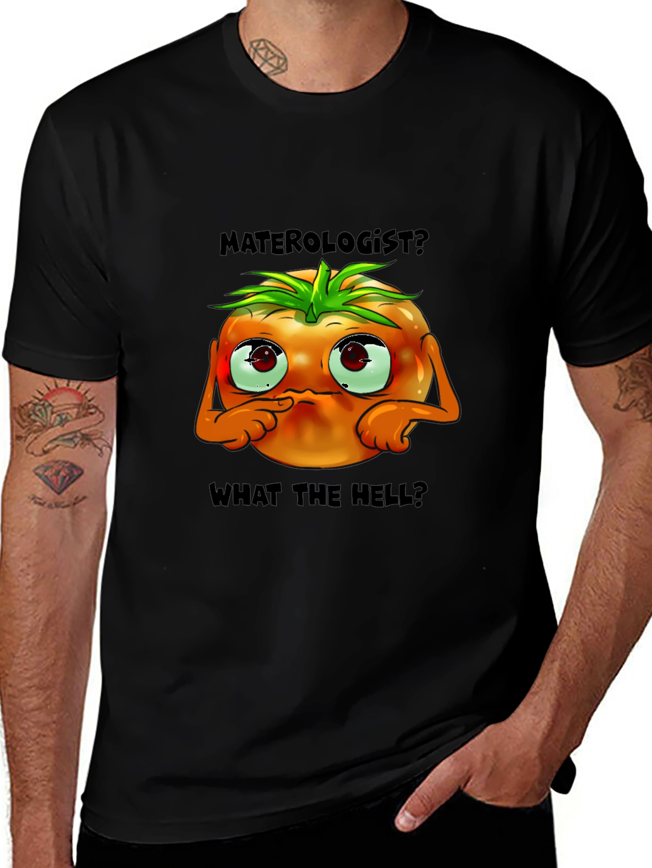 Materologist? Tomato Graphic T-Shirt