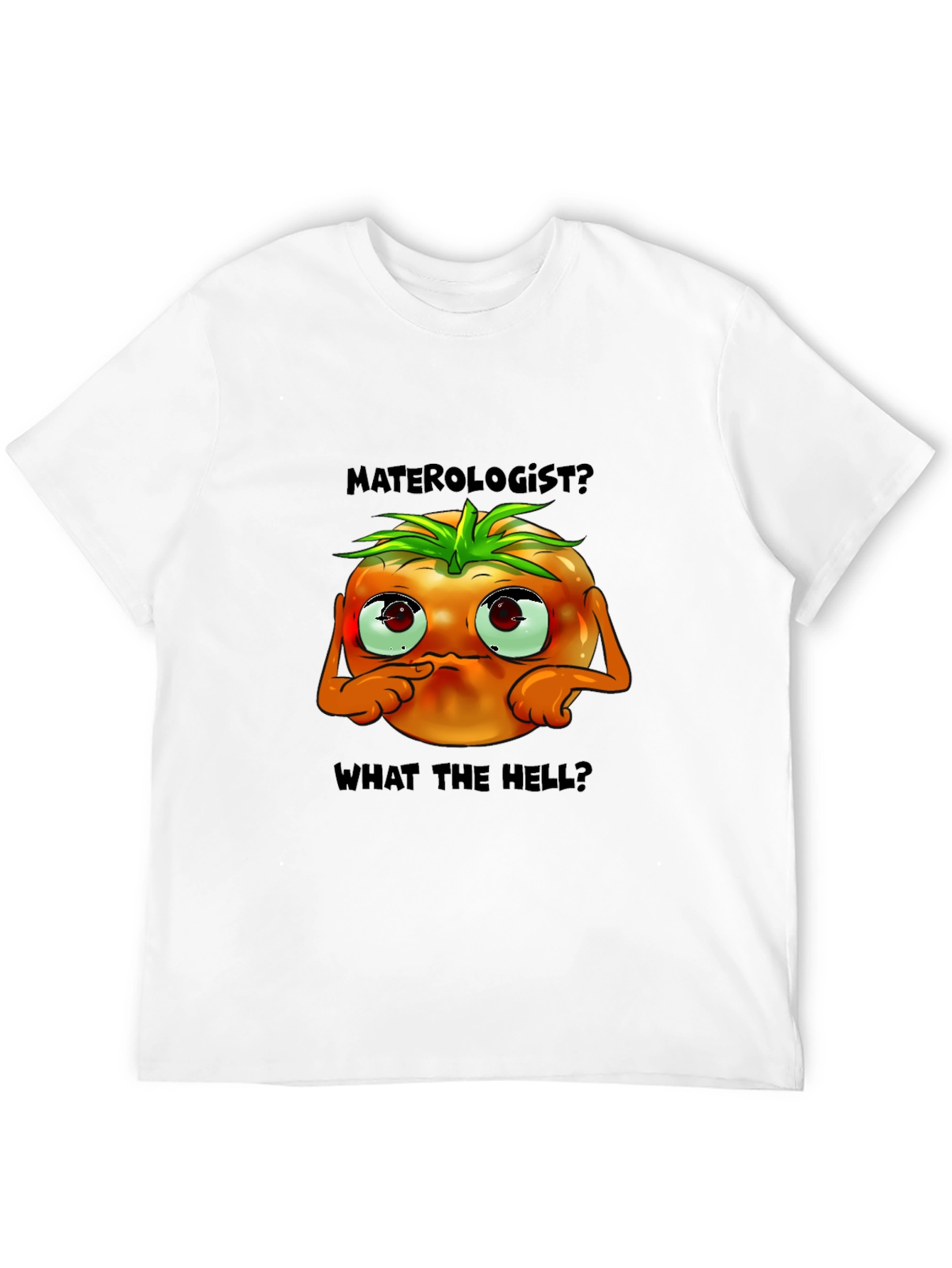 Materologist? Tomato Graphic T-Shirt
