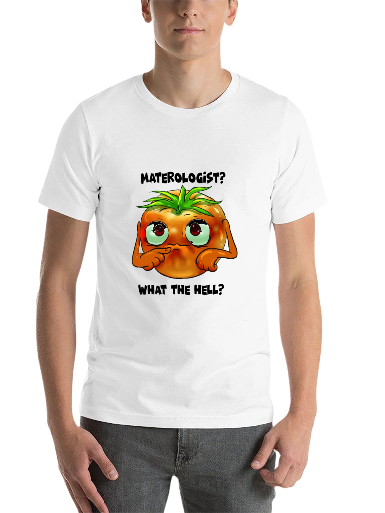 Materologist? Tomato Graphic T-Shirt