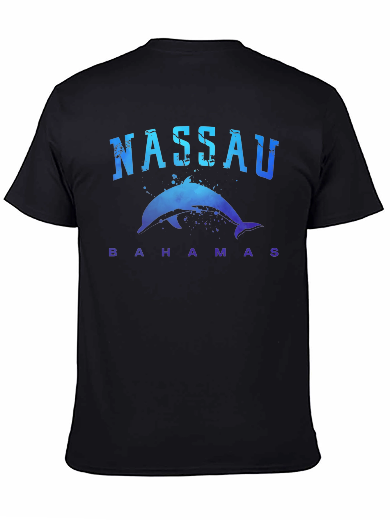 Nassau Bahamas Dolphin Graphic T-Shirt