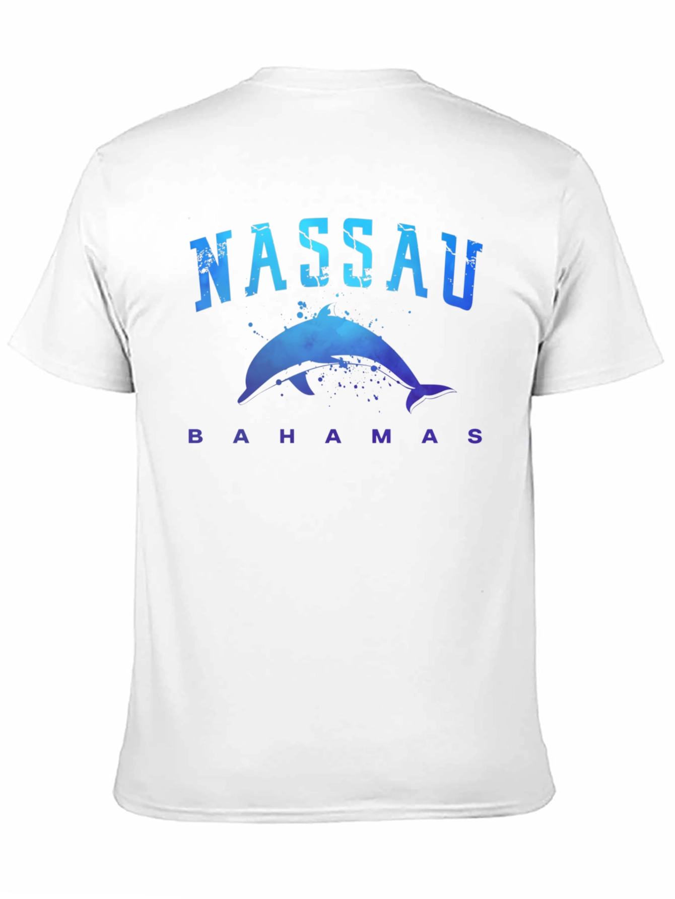 Nassau Bahamas Dolphin Graphic T-Shirt