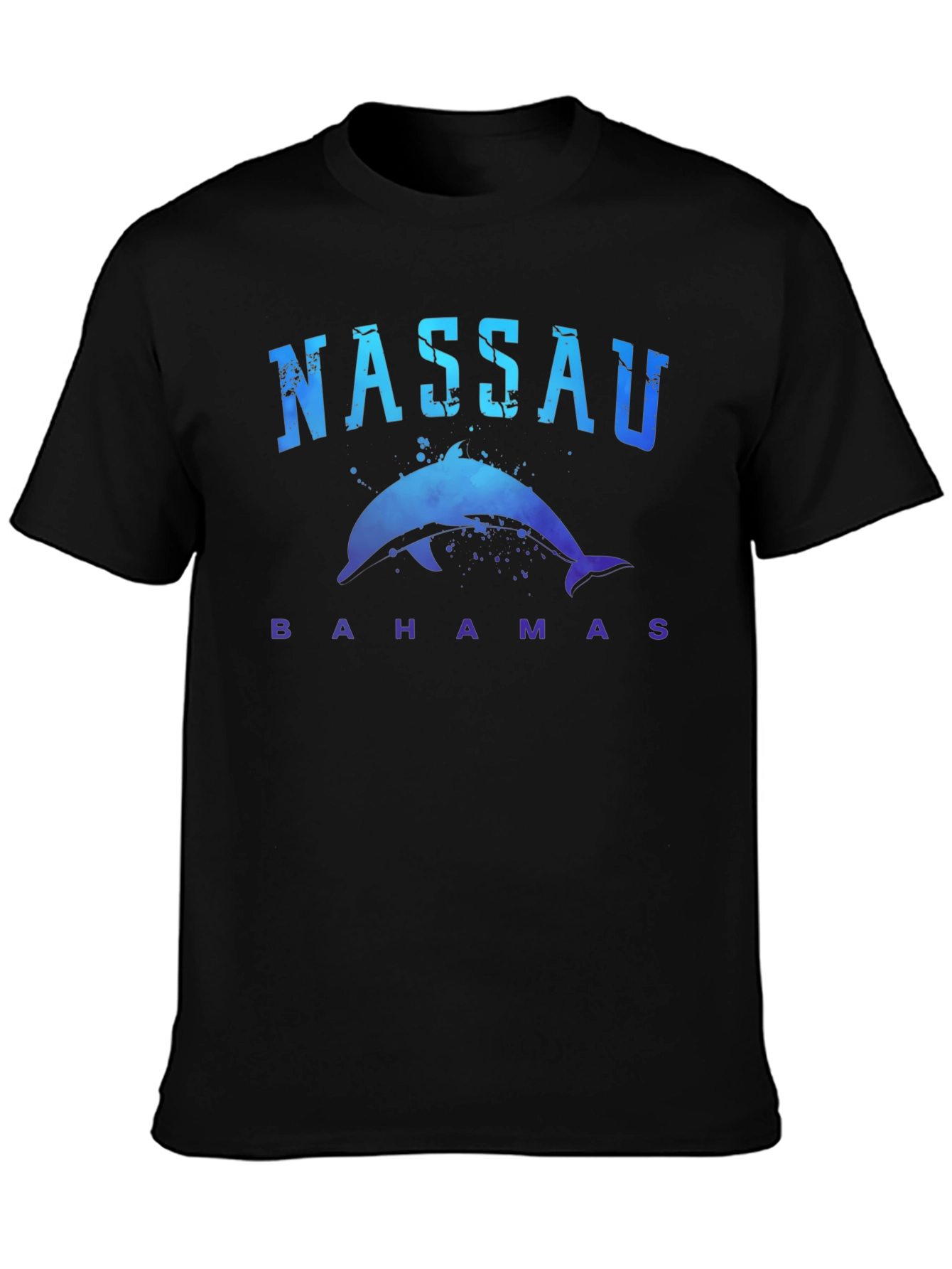 Nassau Bahamas Dolphin Graphic T-Shirt