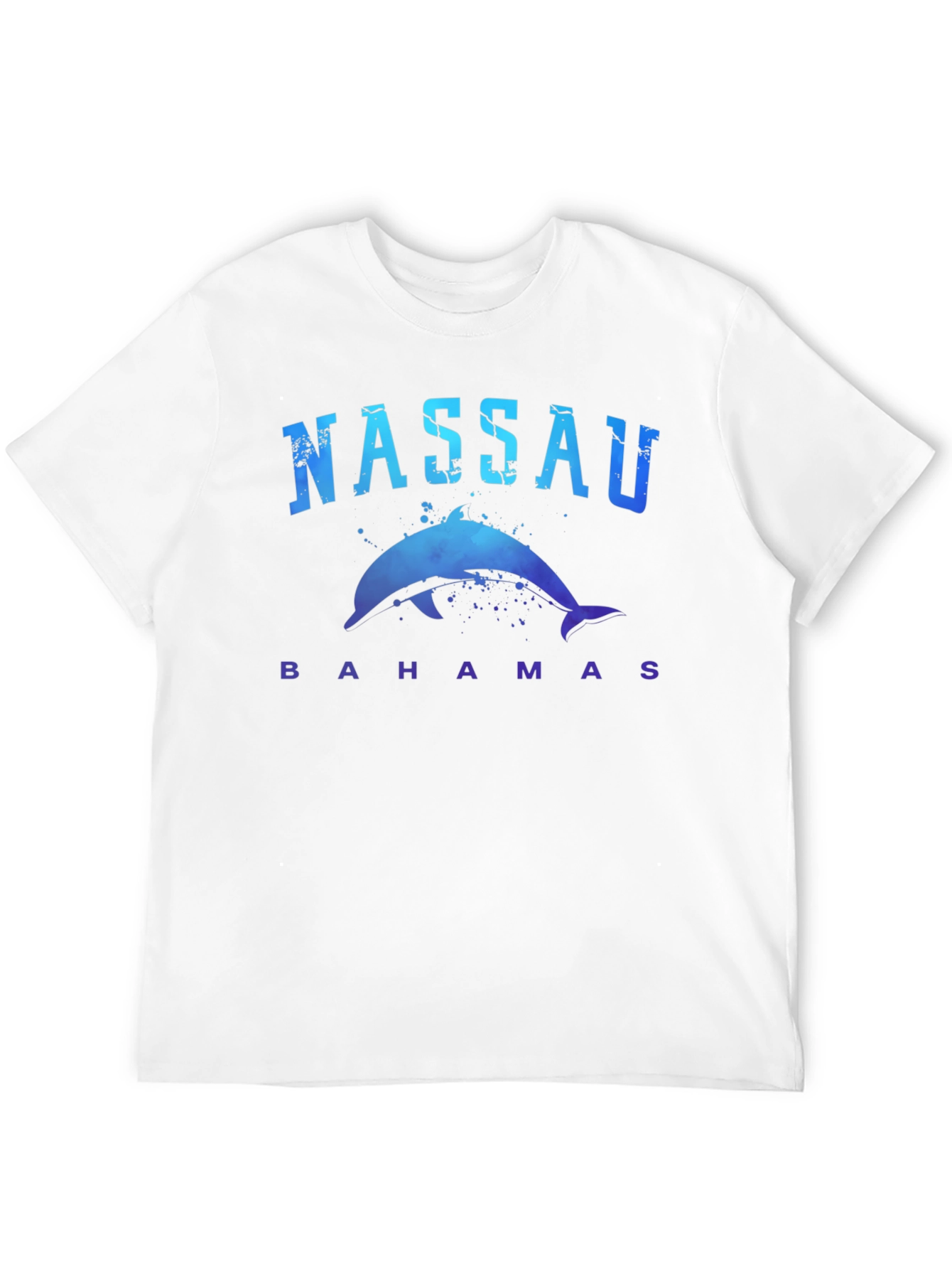 Nassau Bahamas Dolphin Graphic T-Shirt