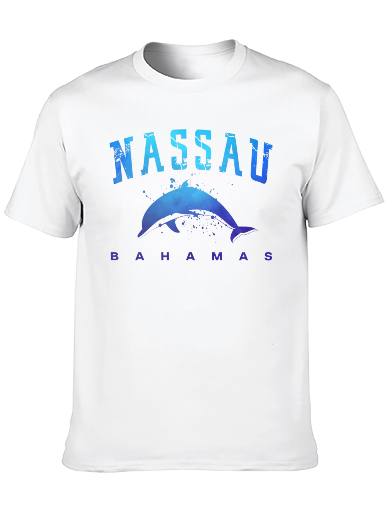 Nassau Bahamas Dolphin Graphic T-Shirt