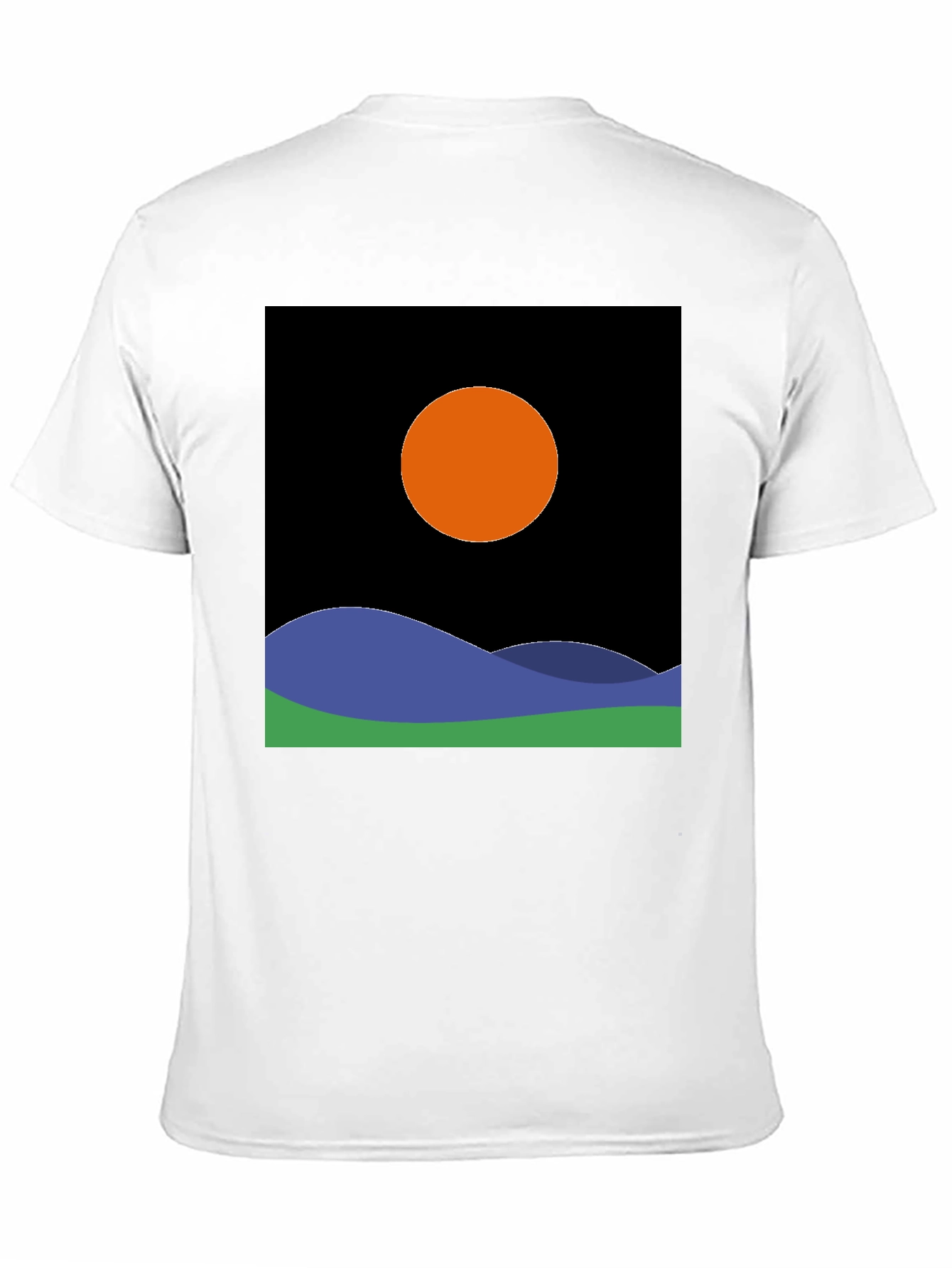 Sunset Graphic Tee - Minimalist Design T-Shirt